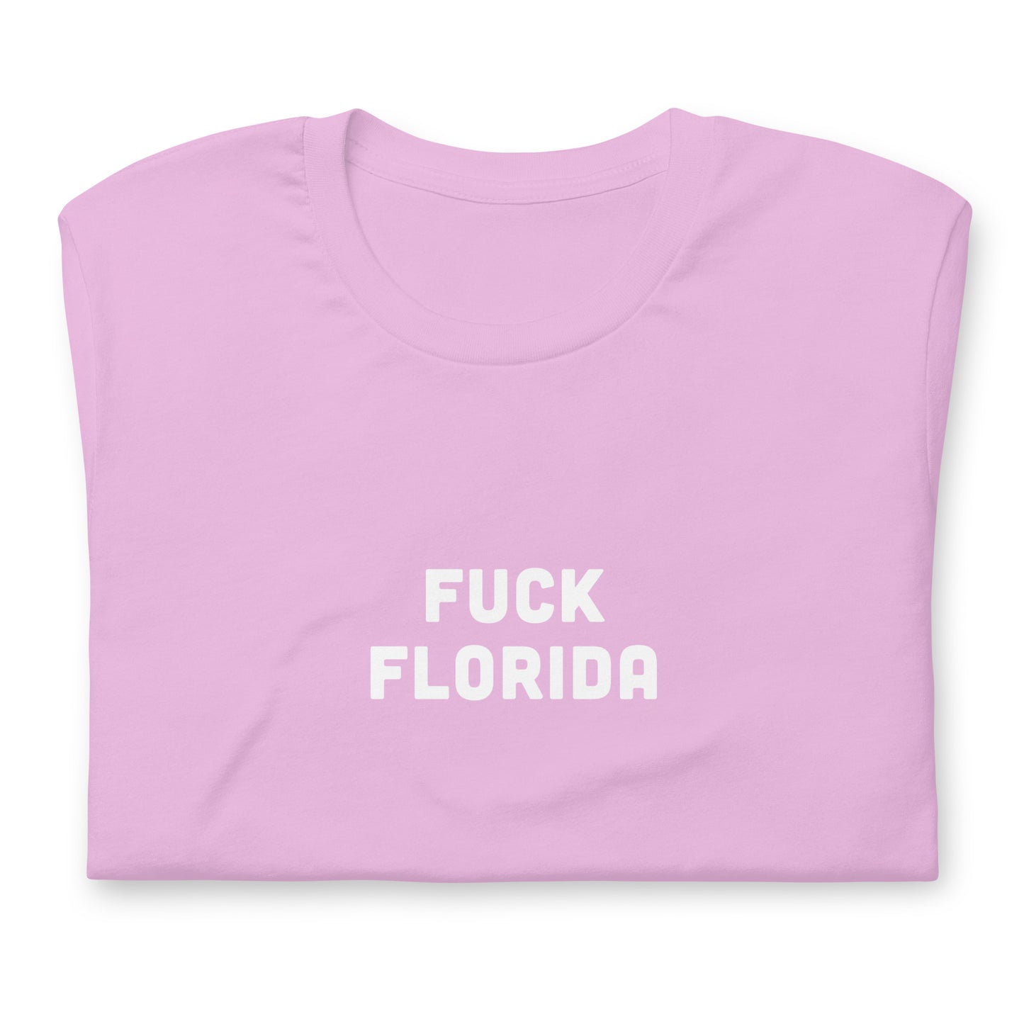 Fuck Florida T-Shirt Size S Color Asphalt