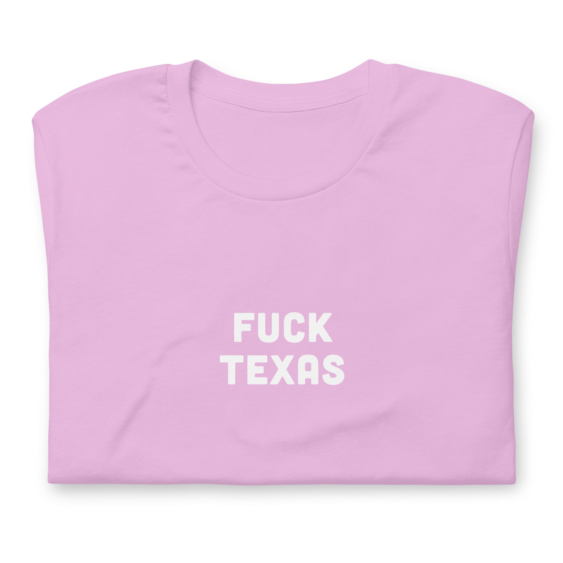 Fuck Texas T-Shirt Size L Color Asphalt