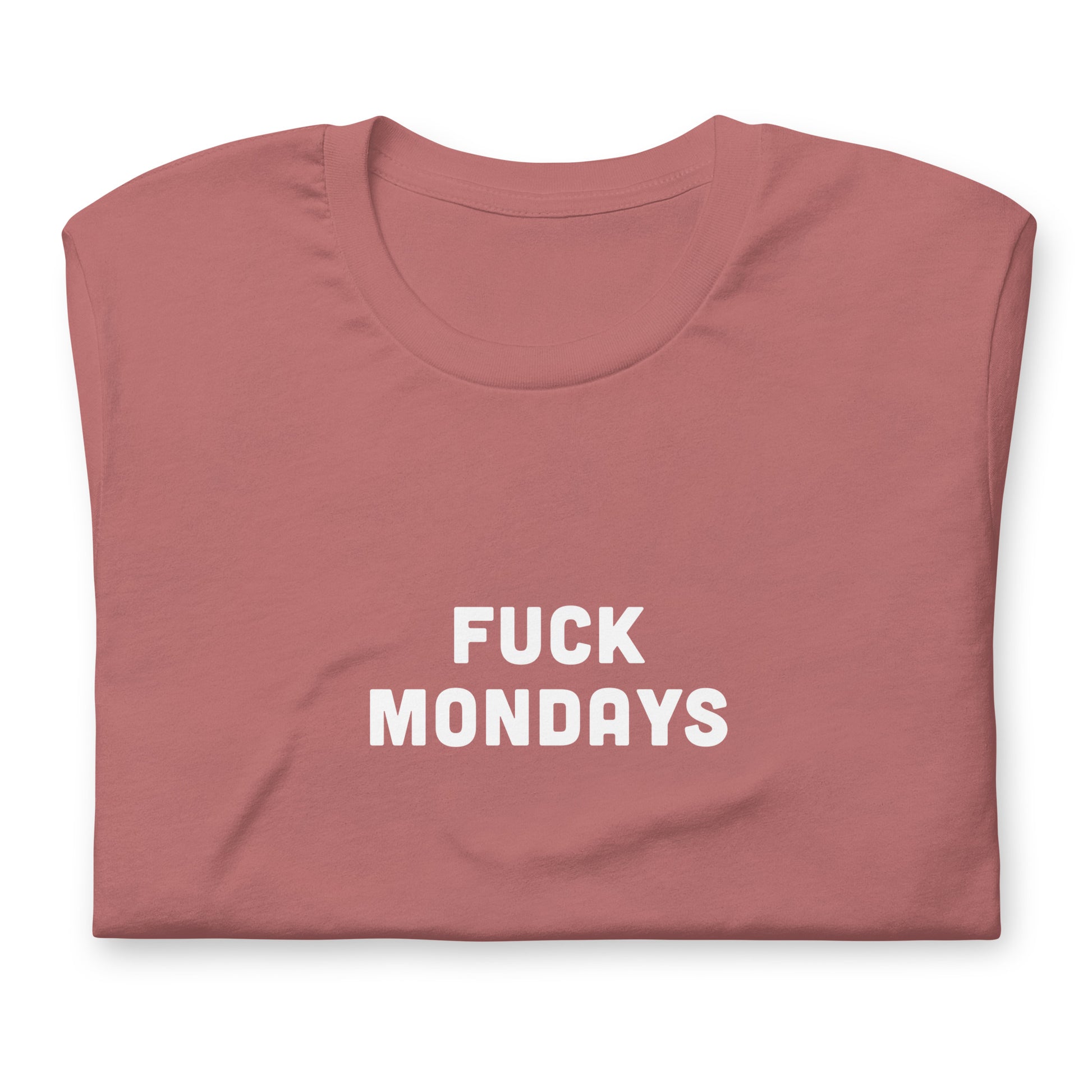 Fuck Mondays T-Shirt Size 2XL Color Navy