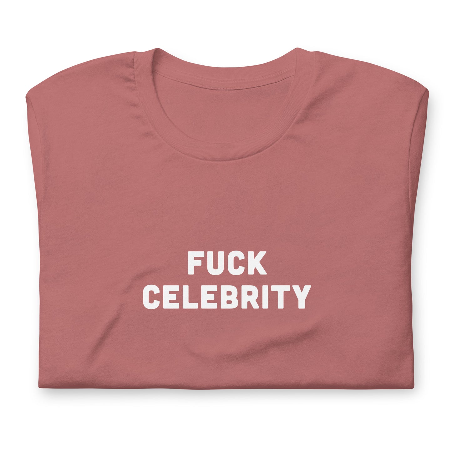 Fuck Celebrity T-Shirt Size 2XL Color Navy