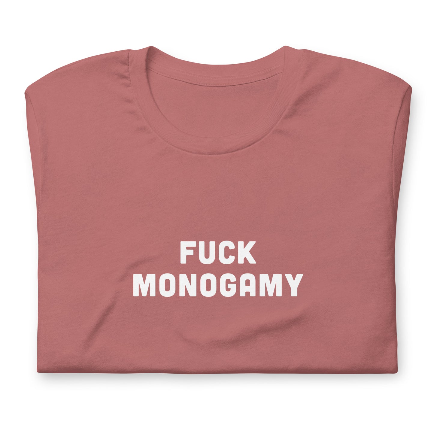 Fuck Monogamy T-Shirt Size 2XL Color Navy
