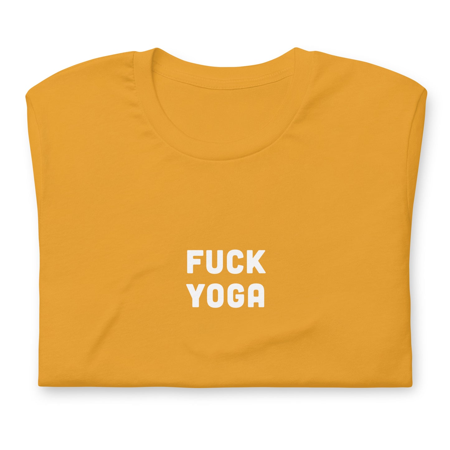 Fuck Yoga T-Shirt Size XL Color Forest