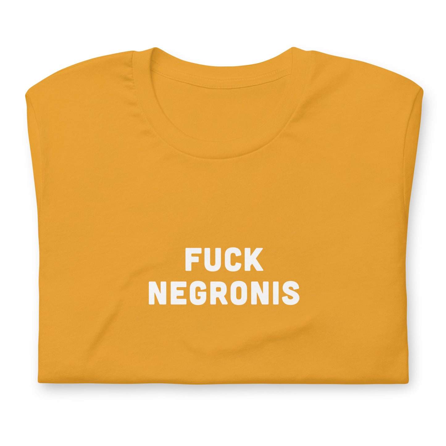 Fuck Negronis T-Shirt Size S Color Black