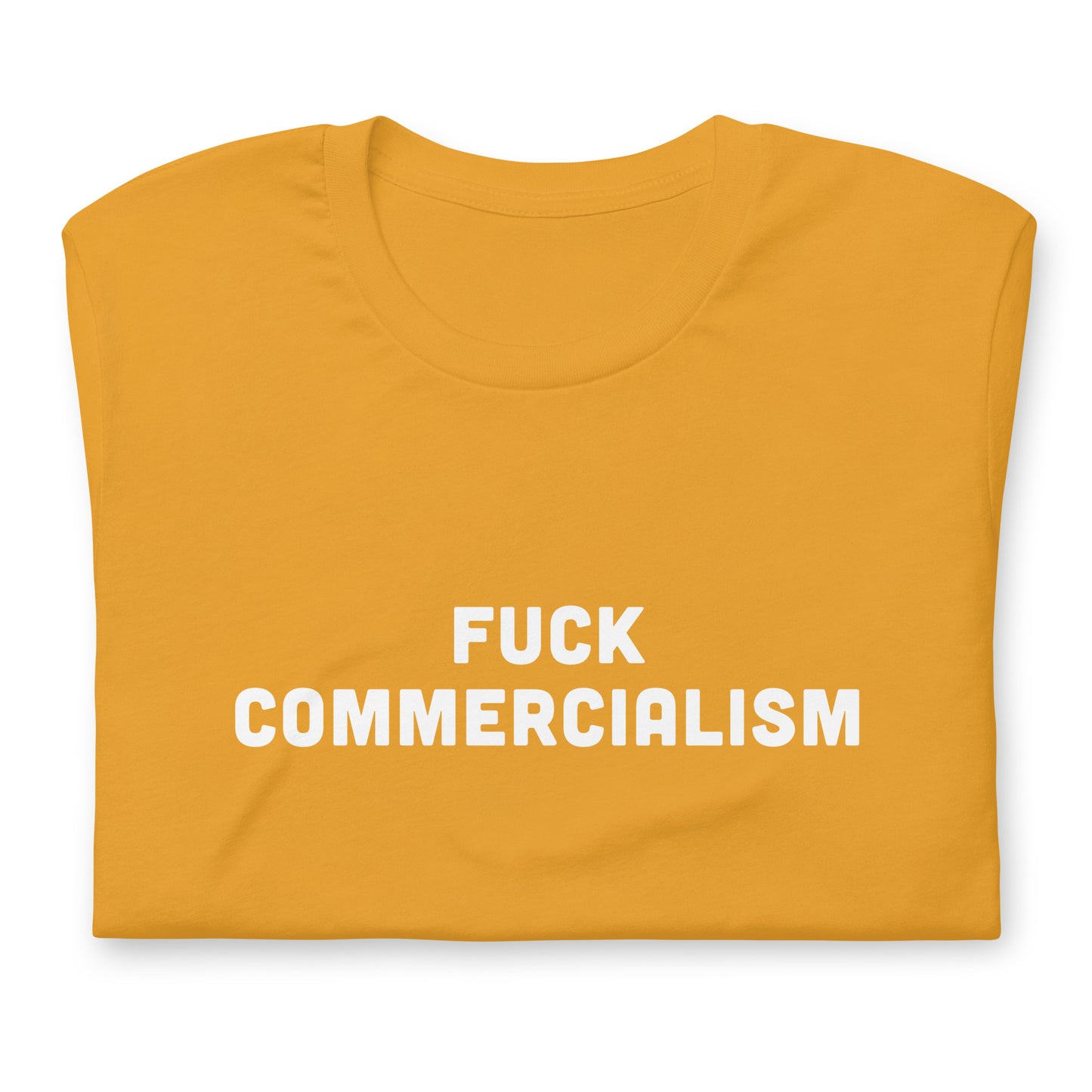 Fuck Commercialism T-Shirt Size L Color Forest