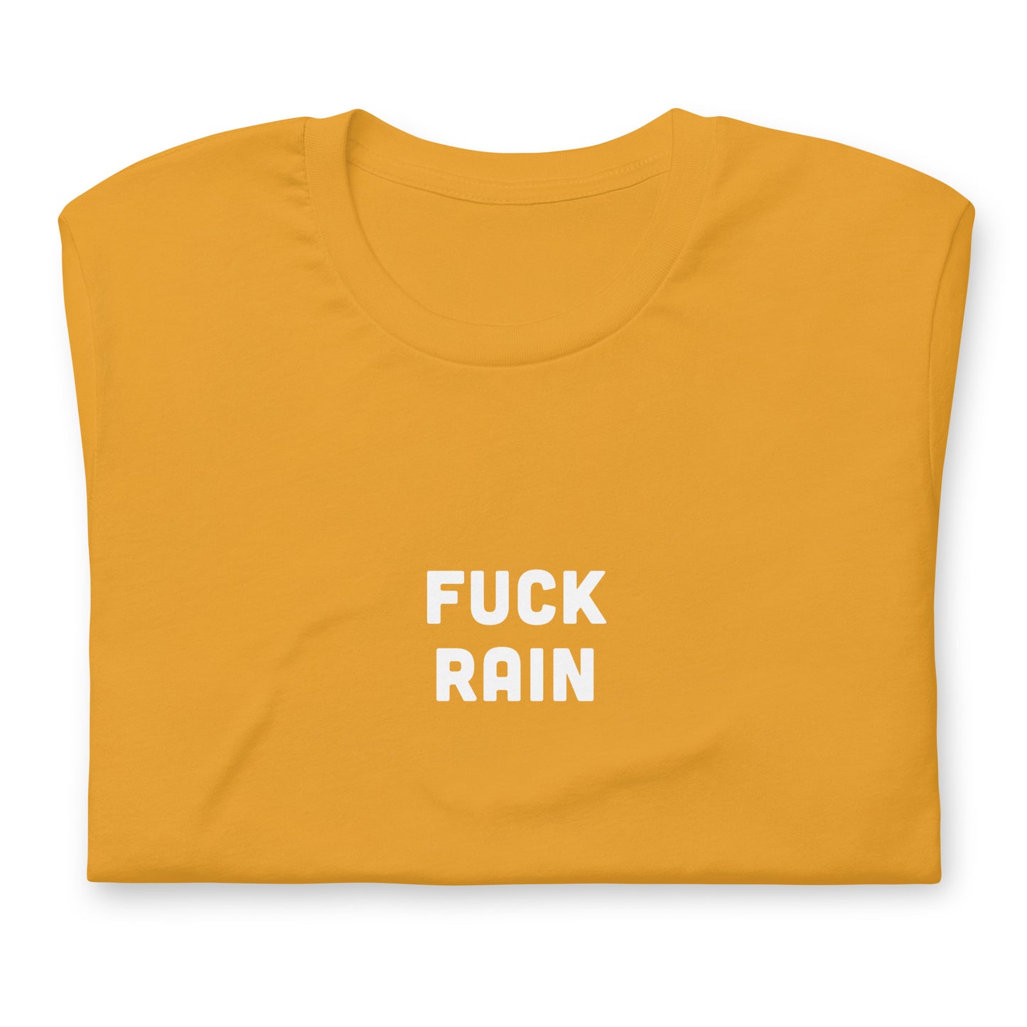 Fuck Rain T-Shirt Size M Color Forest