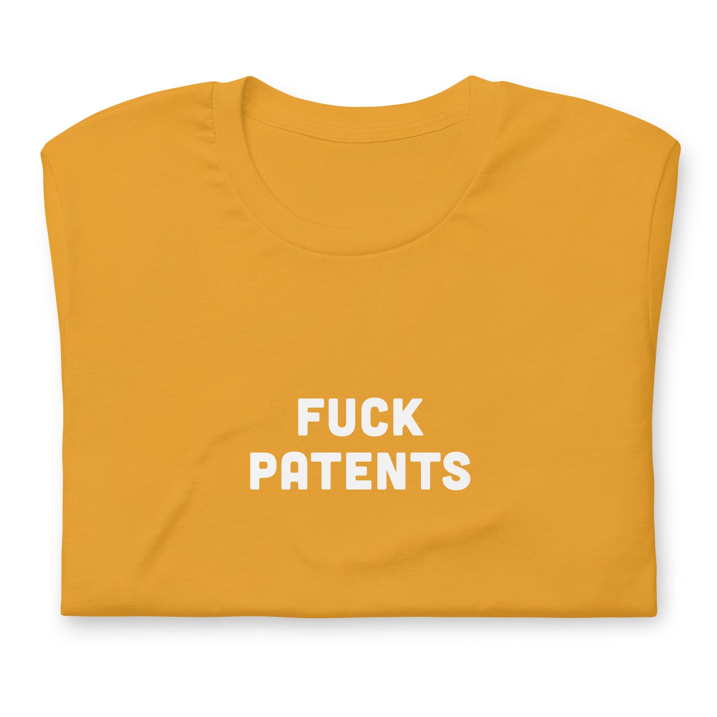 Fuck Patents T-Shirt Size XL Color Forest