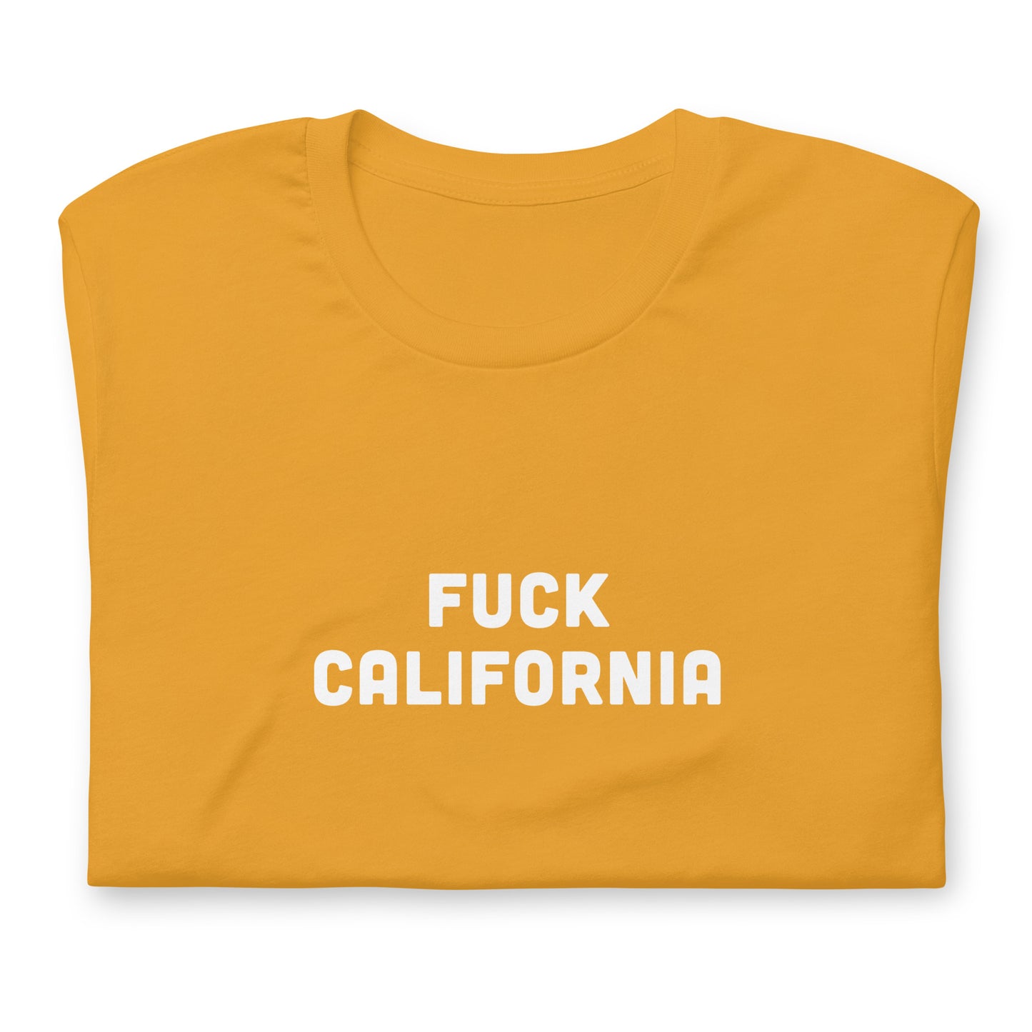 Fuck California T-Shirt Size S Color Black