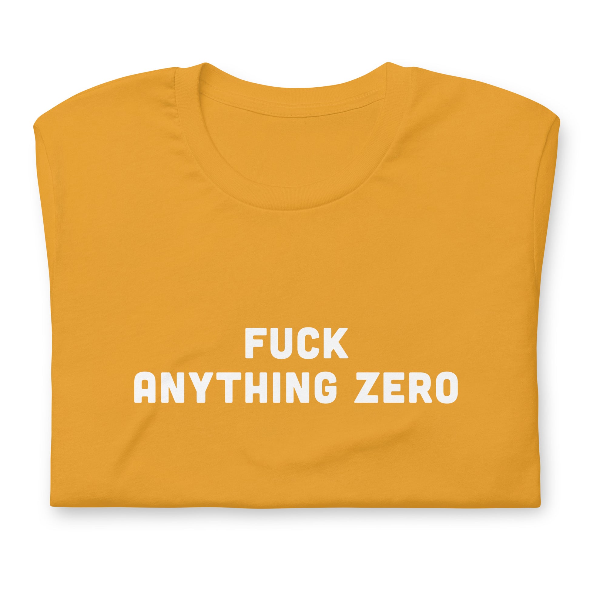 Fuck Anything Zero T-Shirt Size L Color Forest