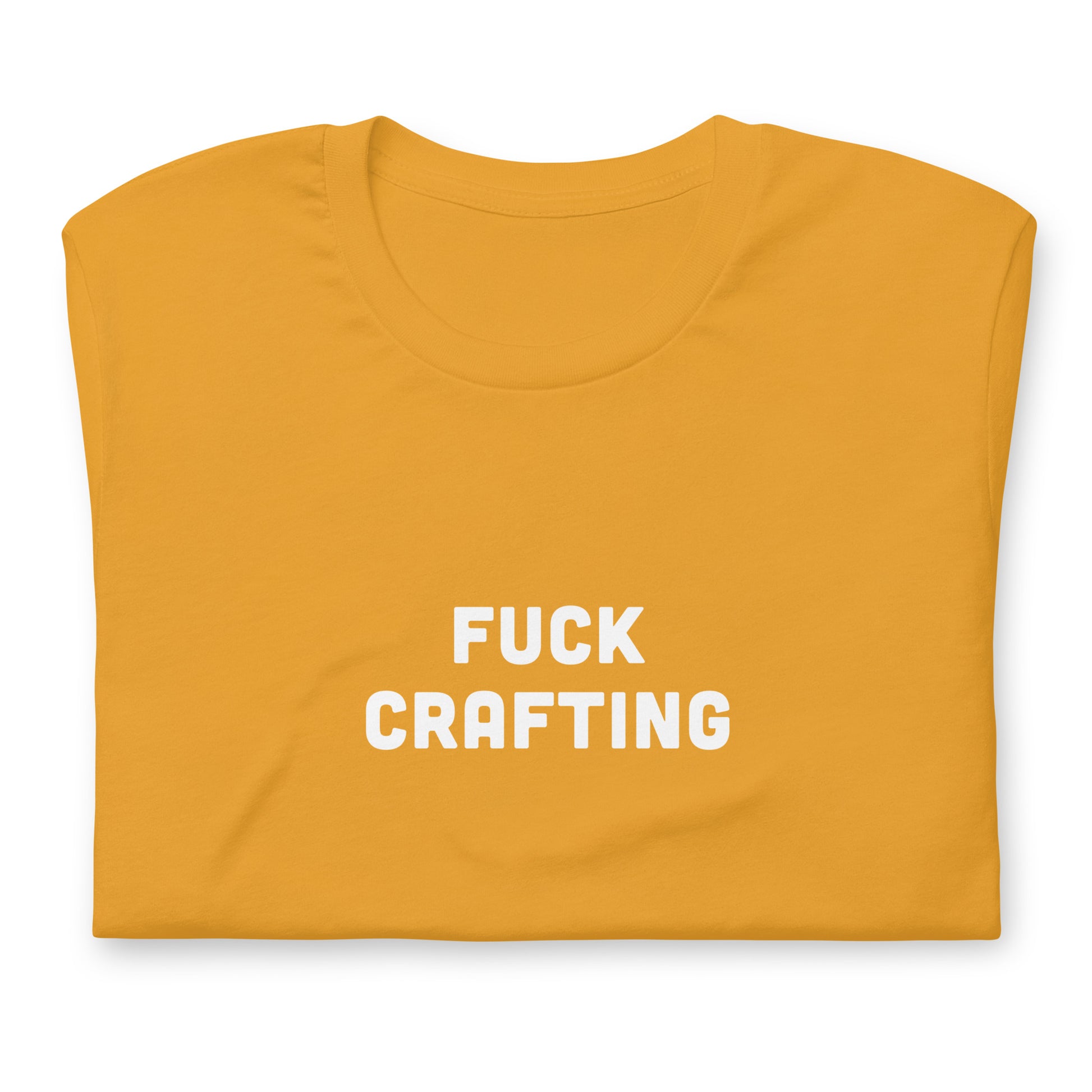 Fuck Crafting T-Shirt Size L Color Forest