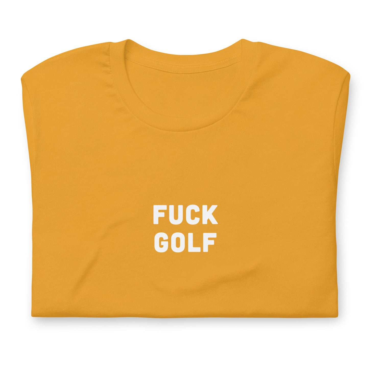 Fuck Golf T-Shirt Size L Color Forest