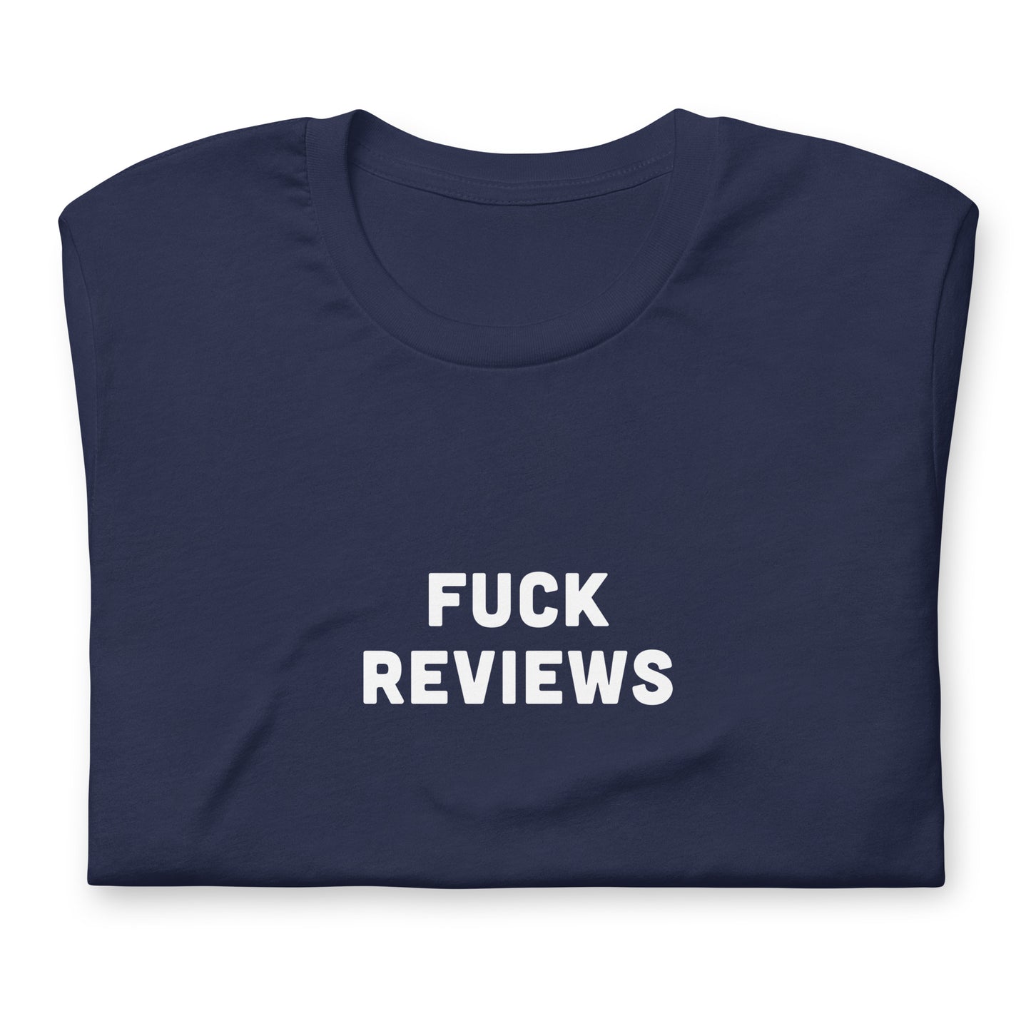 Fuck Reviews T-Shirt Size L Color Black