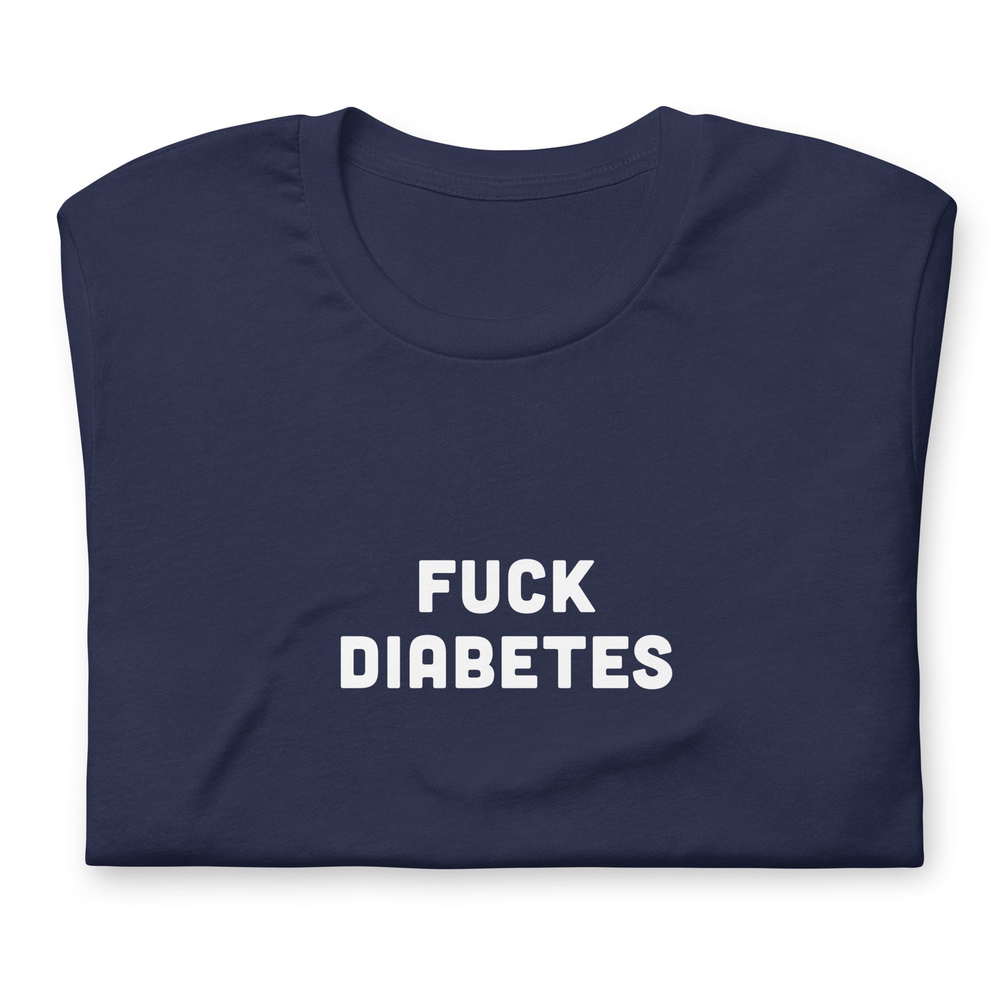 Fuck Diabetes t-shirt  L Color Black