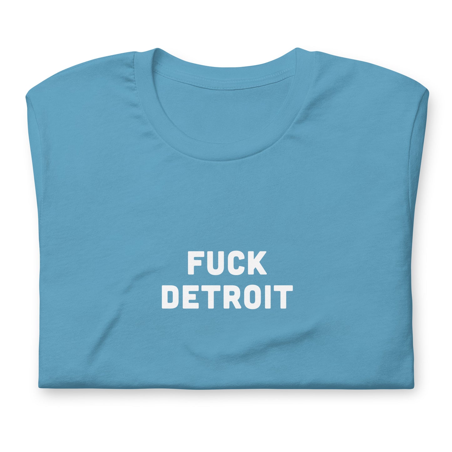 Fuck Detroit T-Shirt Size M Color Forest