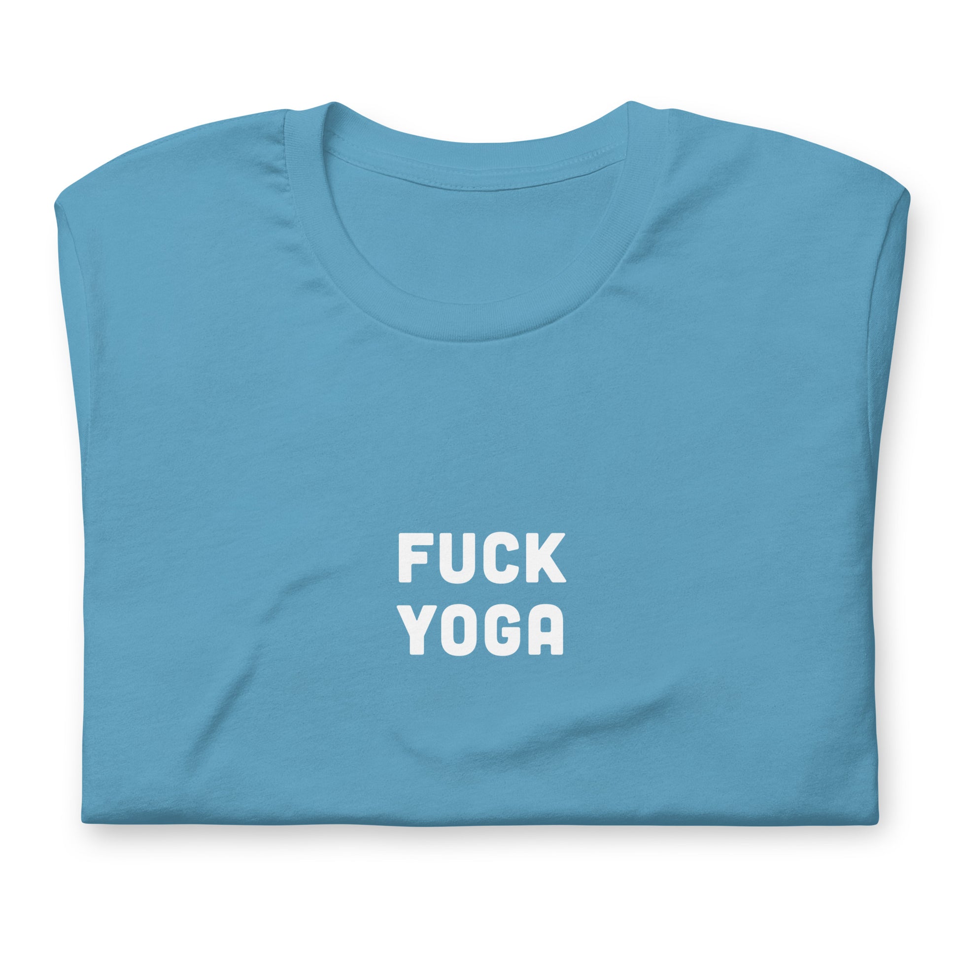 Fuck Yoga T-Shirt Size L Color Forest
