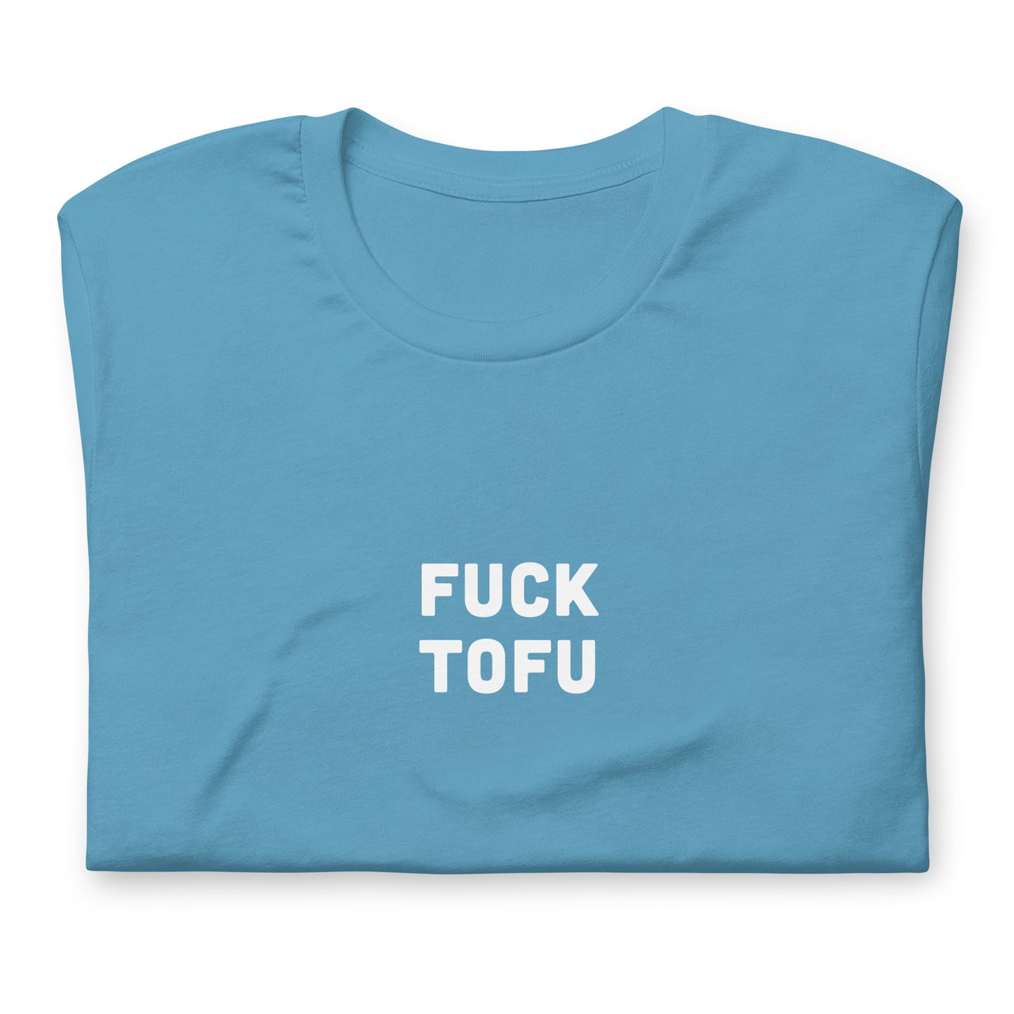 Fuck Tofu T-Shirt Size L Color Forest