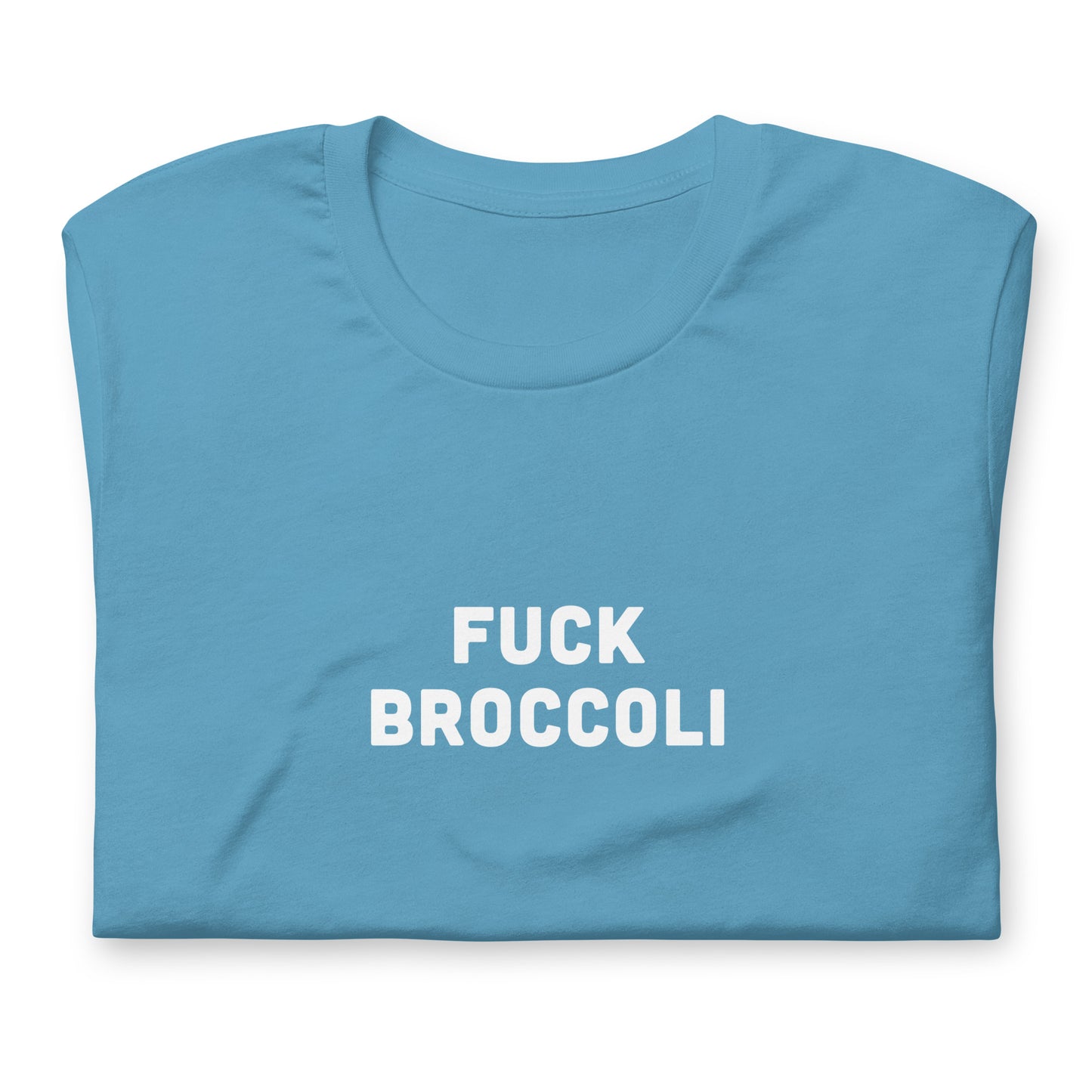 Fuck Broccoli T-Shirt Size M Color Forest