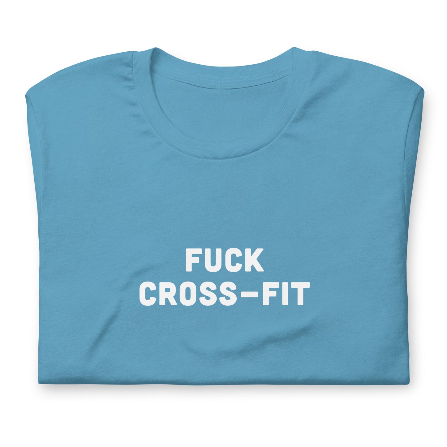 Fuck Cross Fit T-Shirt Size M Color Black