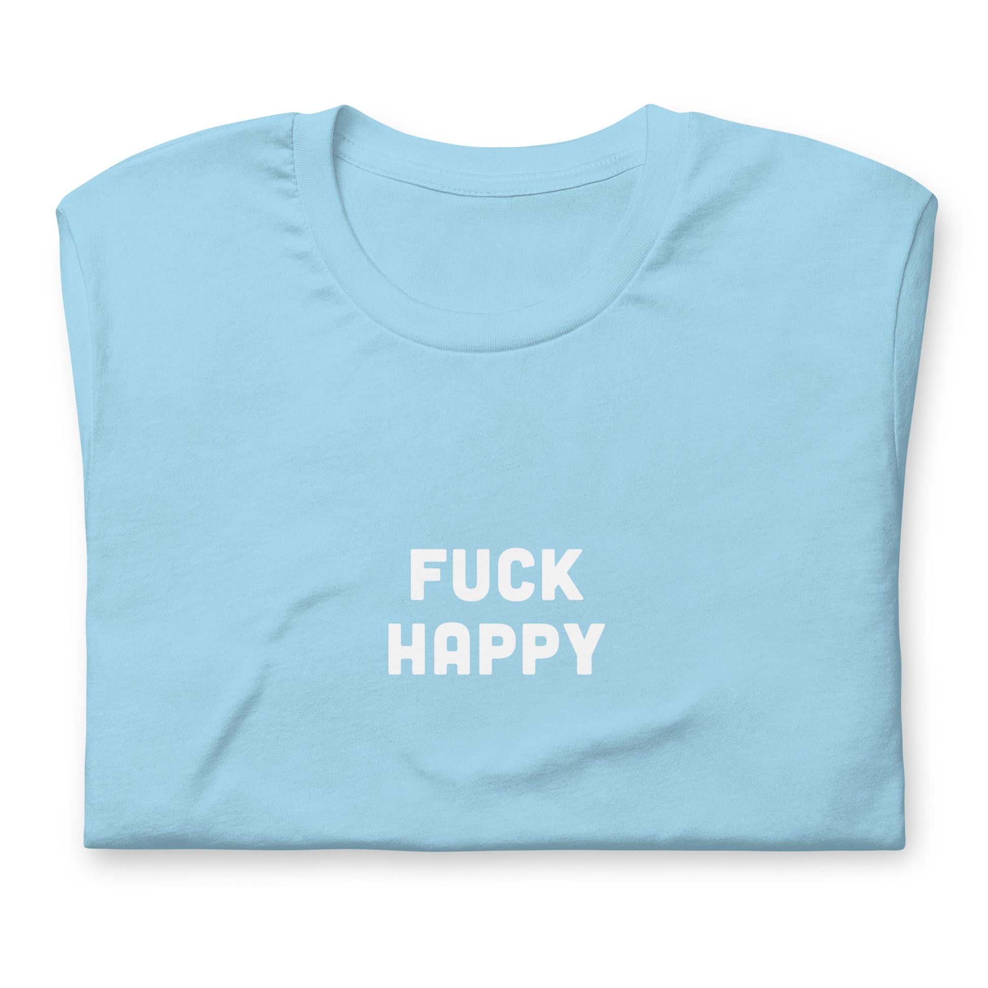 Fuck Happy T-Shirt Size L Color Asphalt