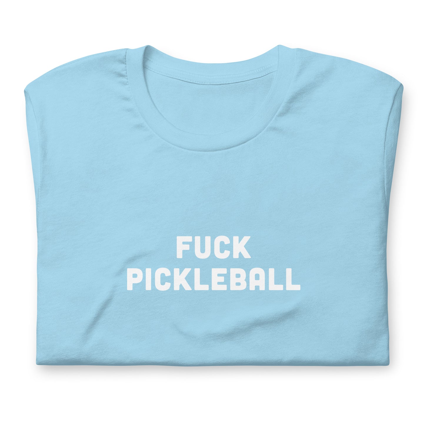 Fuck Pickleball T-Shirt Size M Color Asphalt