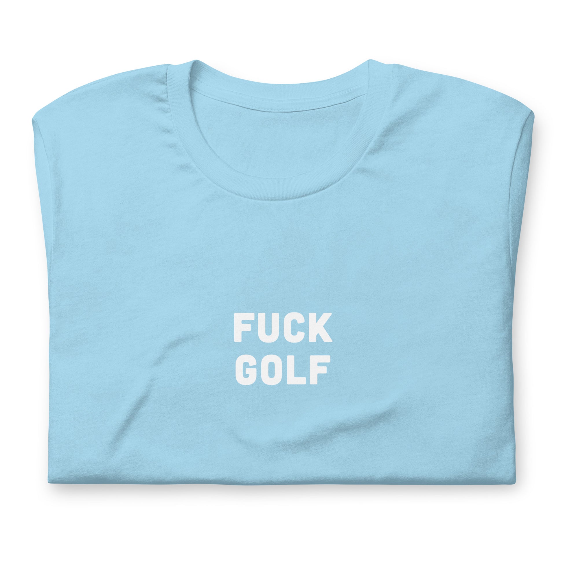 Fuck Golf T-Shirt Size M Color Asphalt