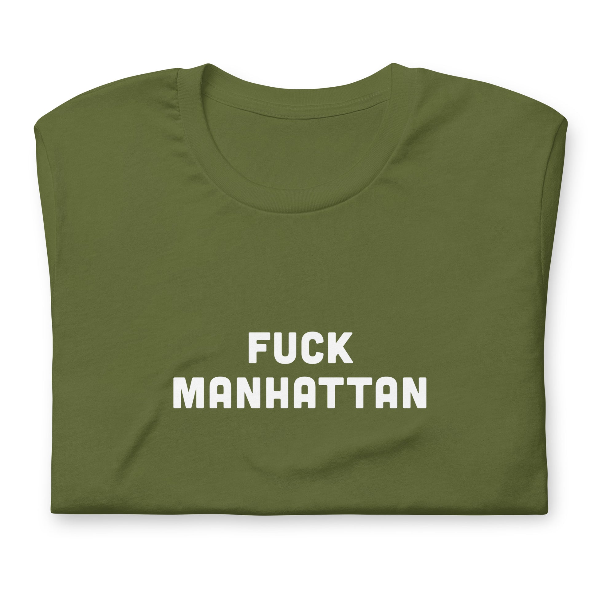 Fuck Manhattan T-Shirt Size S Color Navy
