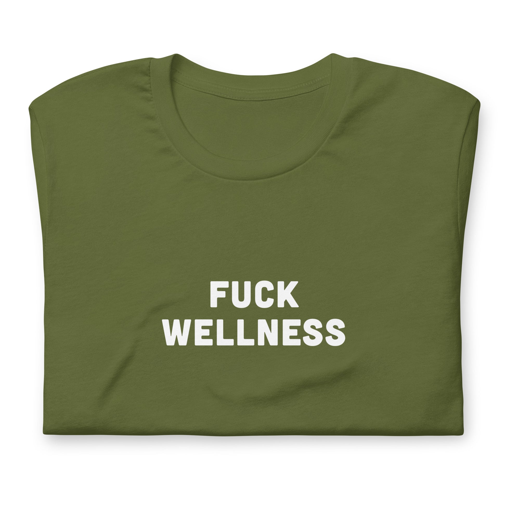 Fuck Wellness T-Shirt Size S Color Navy