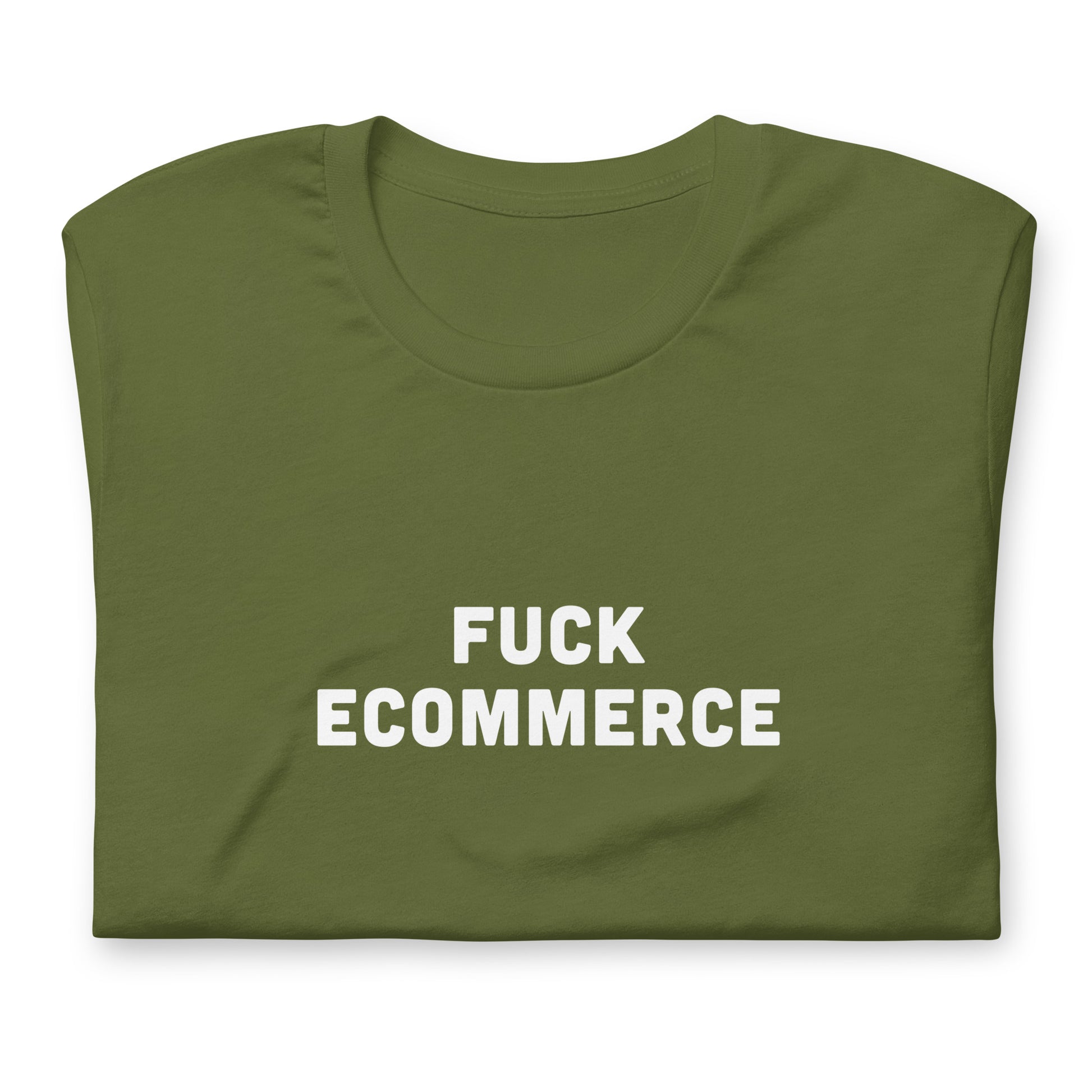 Fuck Ecommerce T-Shirt Size S Color Navy