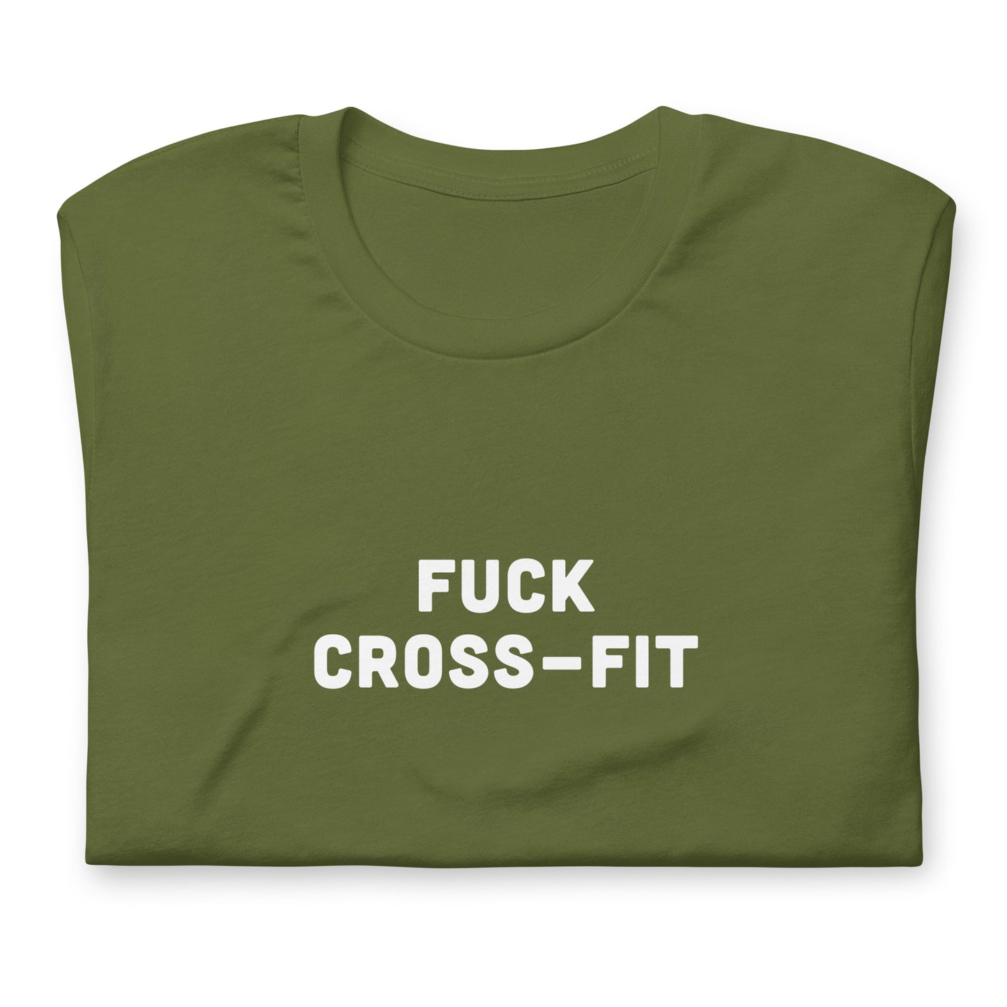Fuck Cross Fit T-Shirt Size M Color Navy