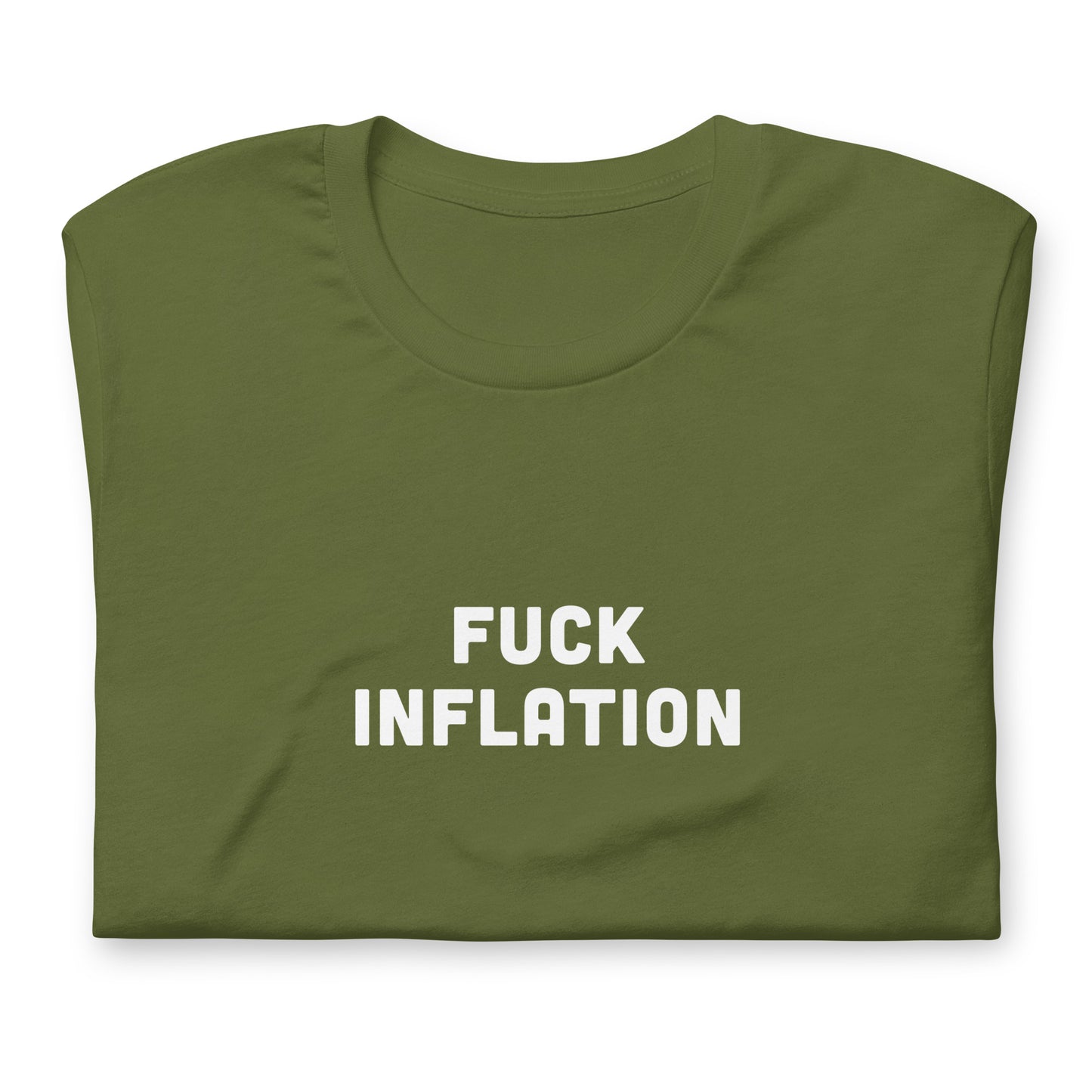 Fuck Inflation T-Shirt 1 Size S Color Black