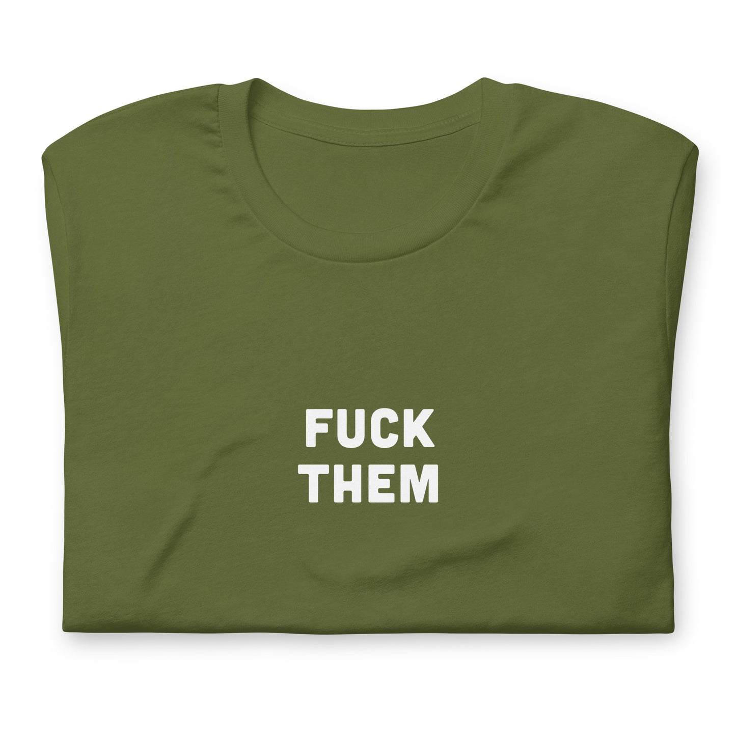 Fuck Them T-Shirt Size S Color Navy