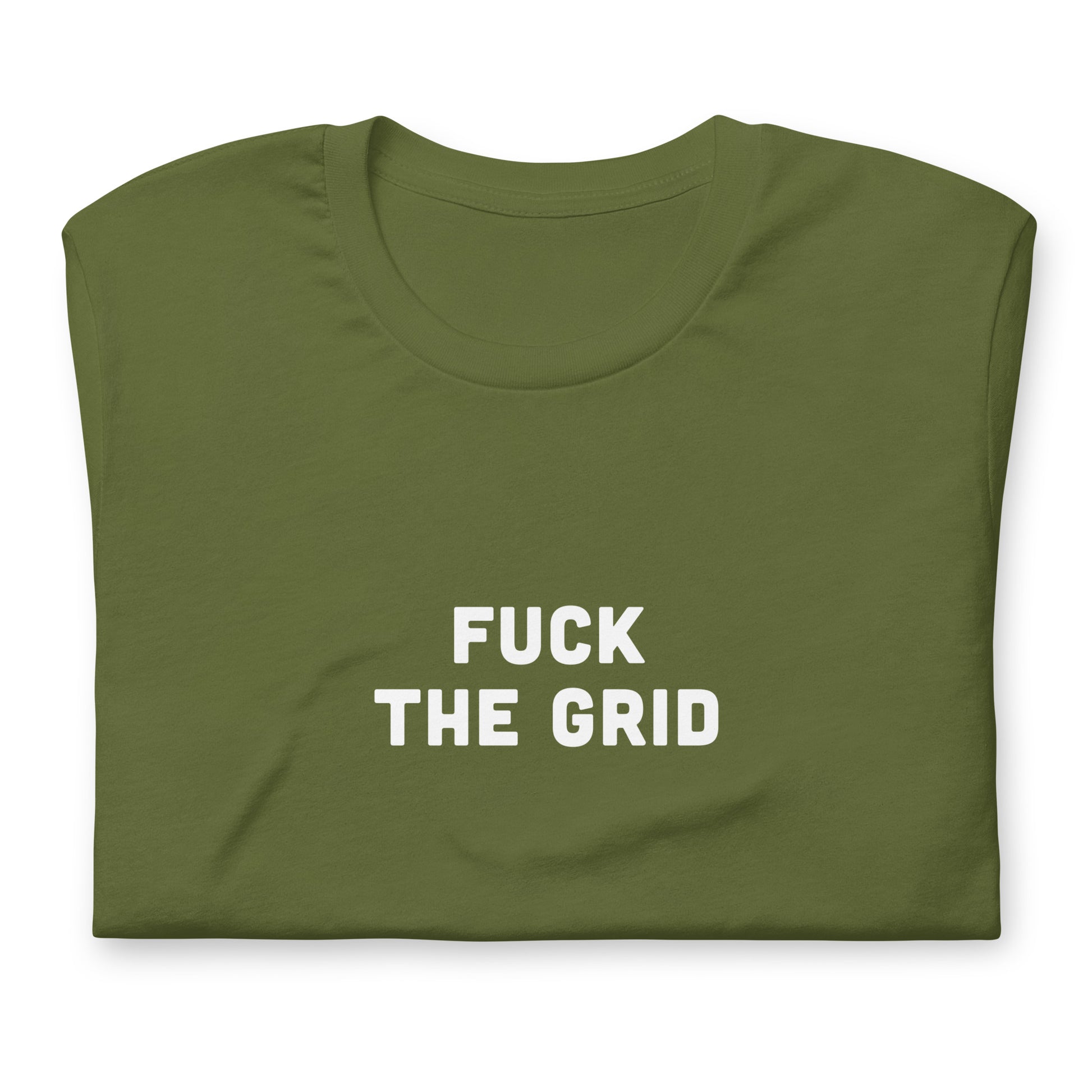 Fuck The Grid T-Shirt Size S Color Navy