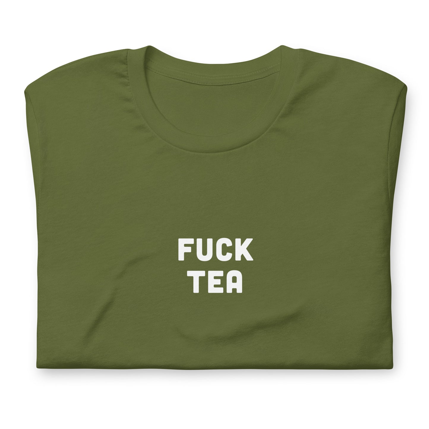 Fuck Tea T-Shirt Size S Color Navy