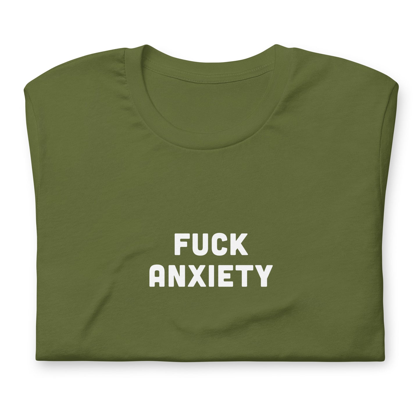 Fuck Anxiety T-Shirt Size S Color Navy