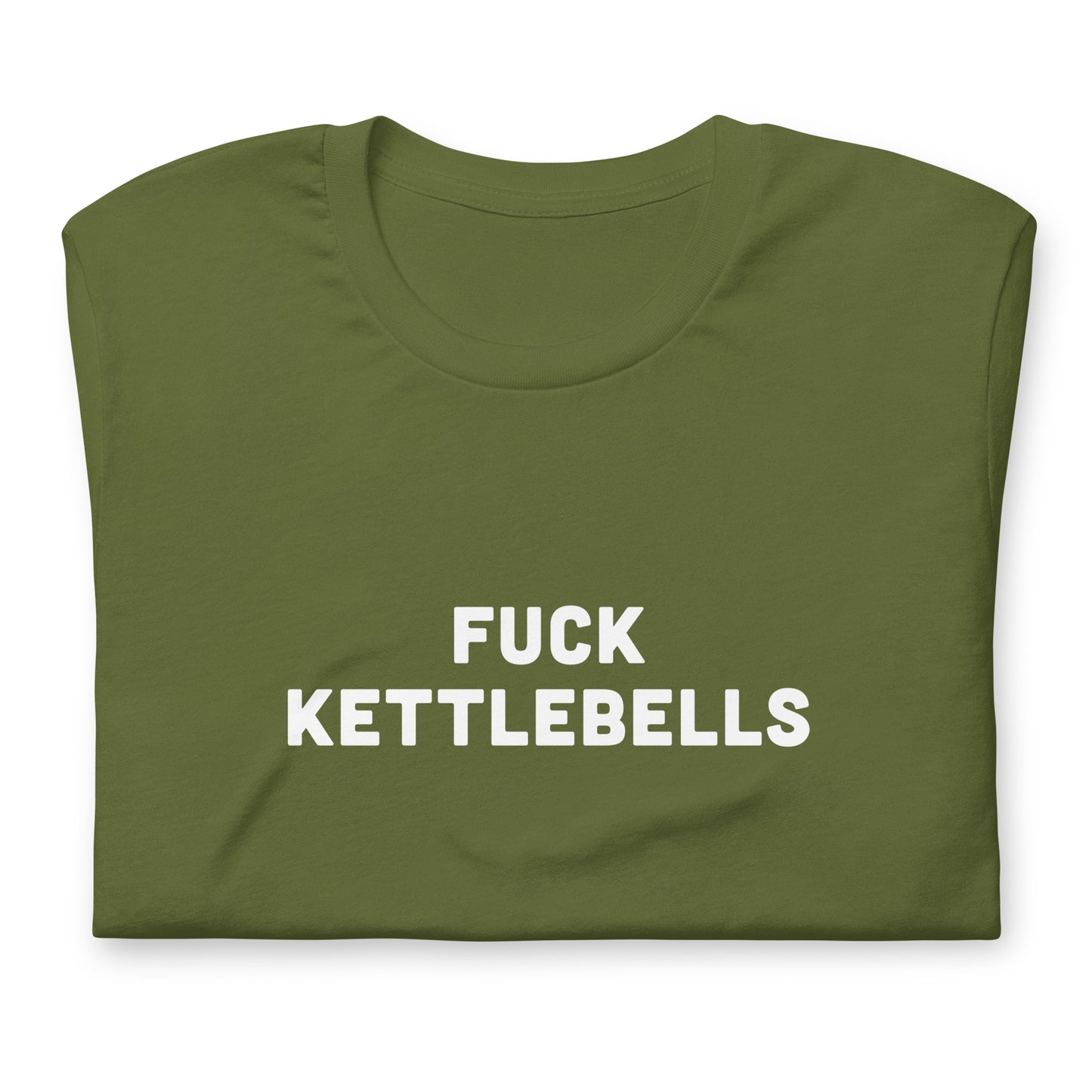 Fuck Kettlebells T-Shirt Size S Color Navy