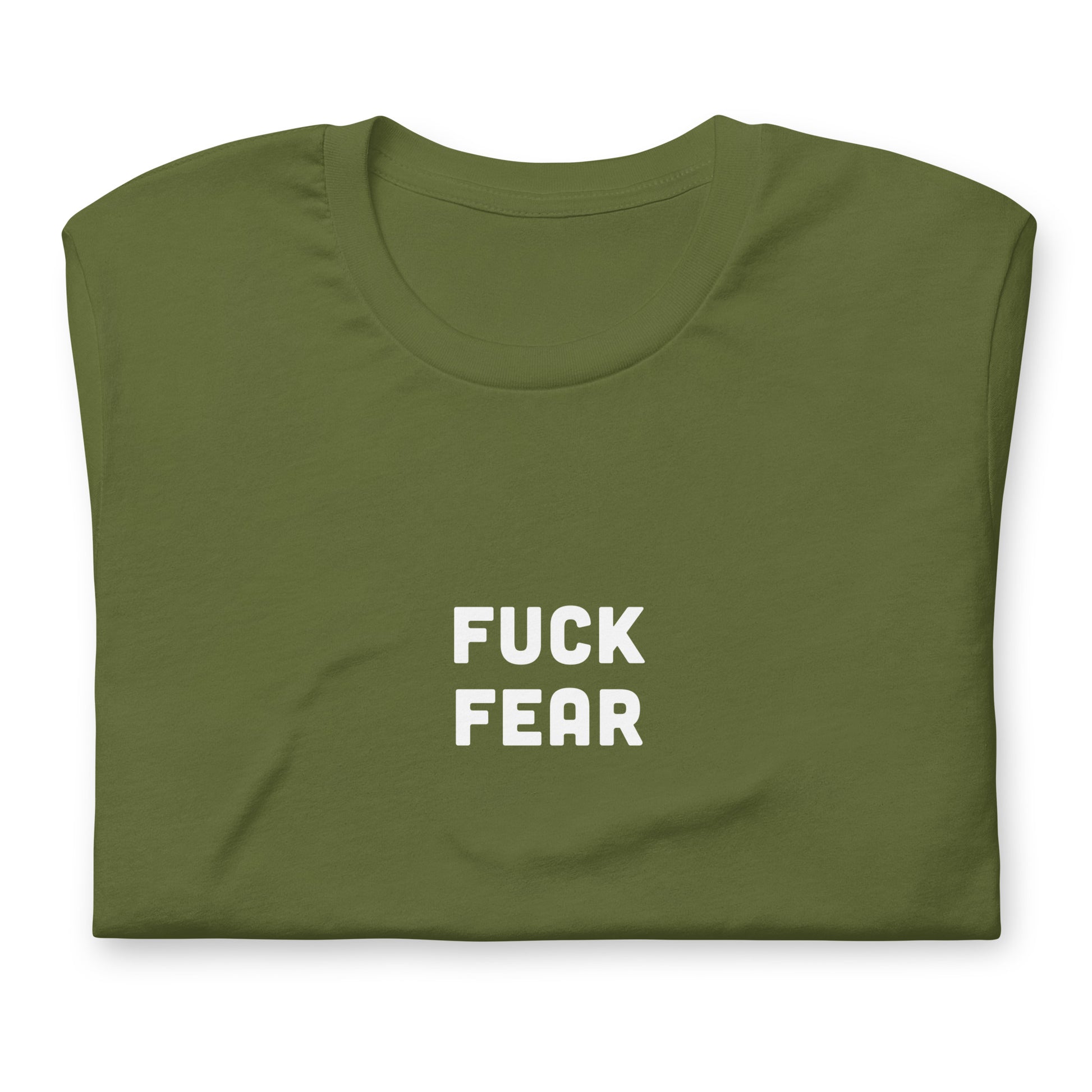 Fuck Fear T-Shirt Size S Color Navy