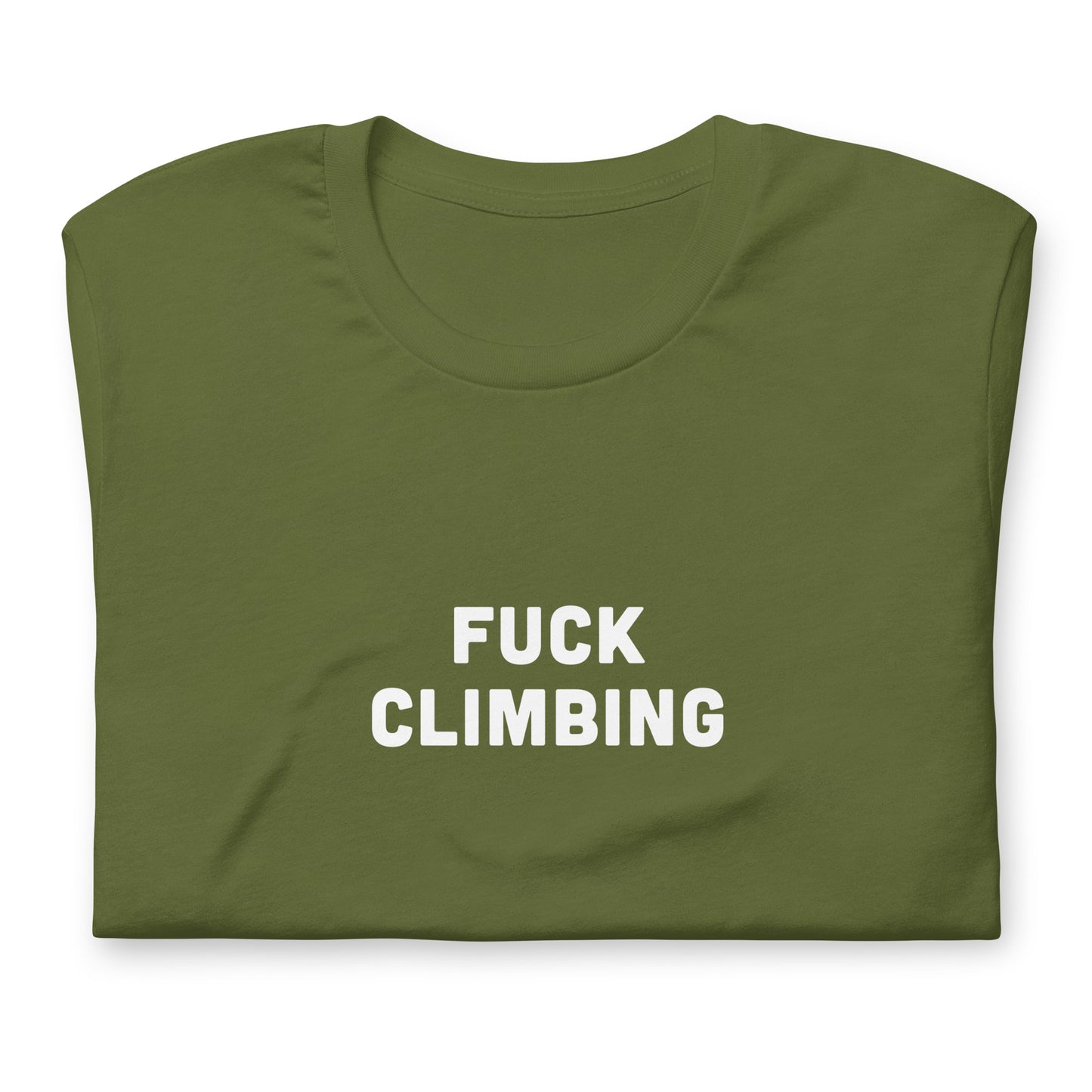 Fuck Climbing T-Shirt Size S Color Navy