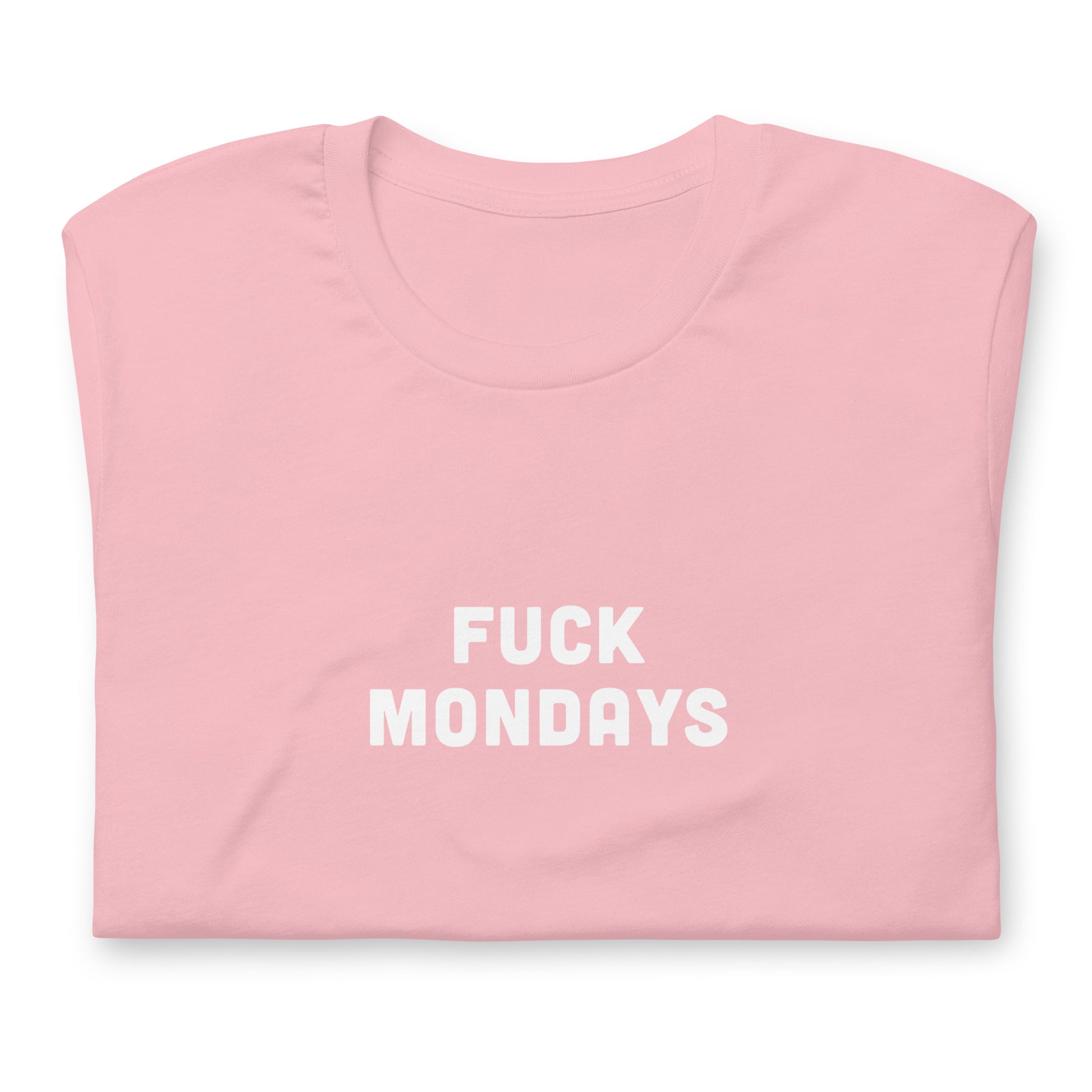 Fuck Mondays T-Shirt Size S Color Asphalt