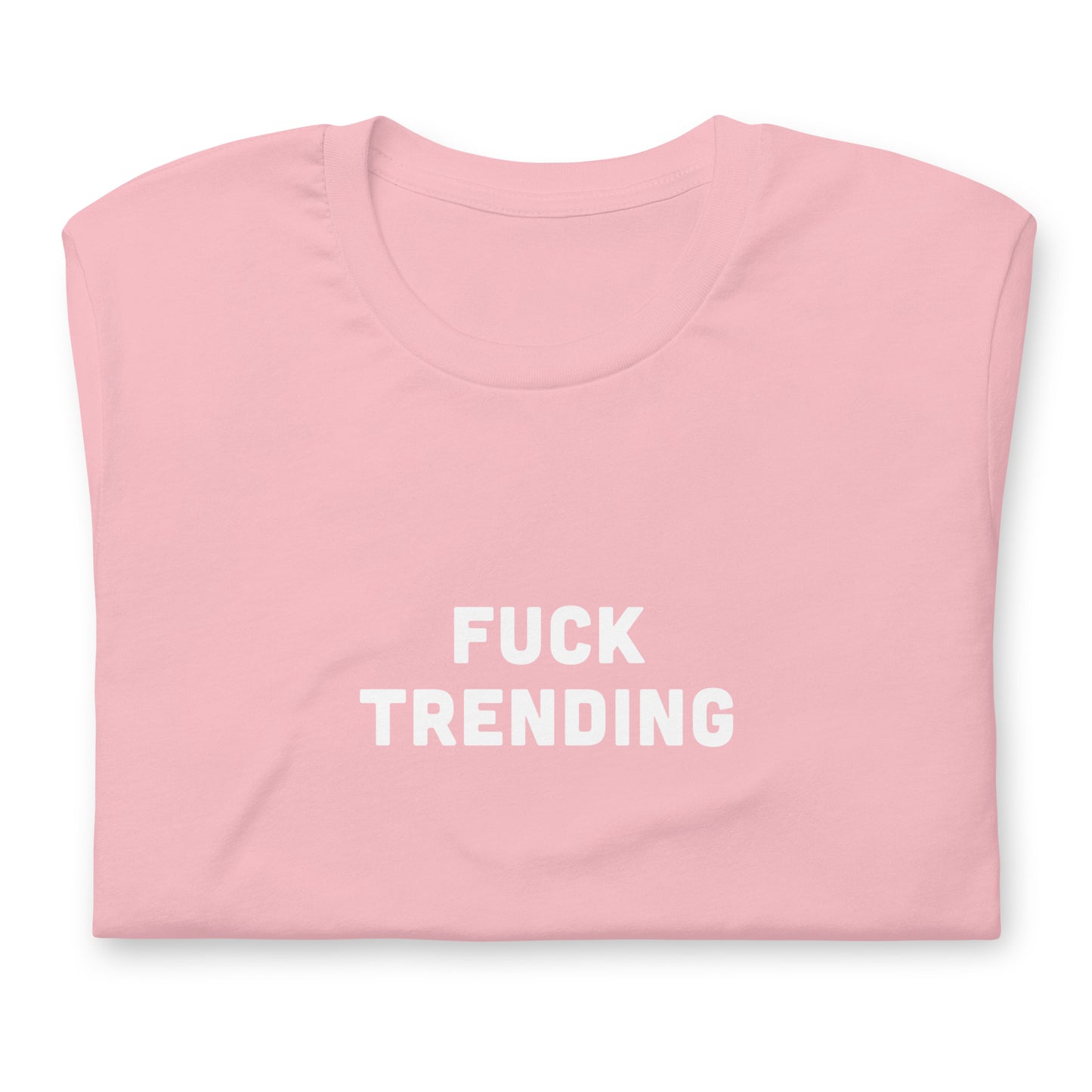 Fuck Trending T-Shirt Size S Color Asphalt