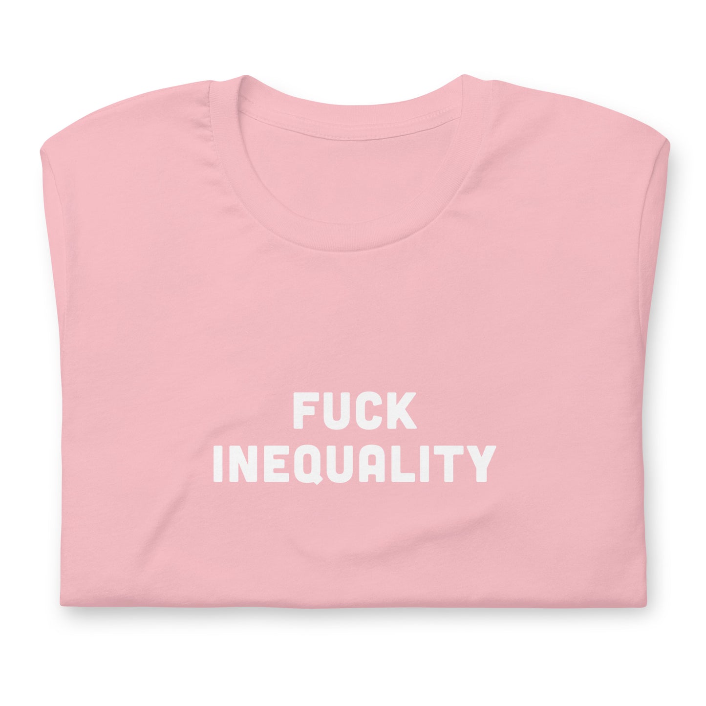 Fuck Inequality T-Shirt Size S Color Asphalt