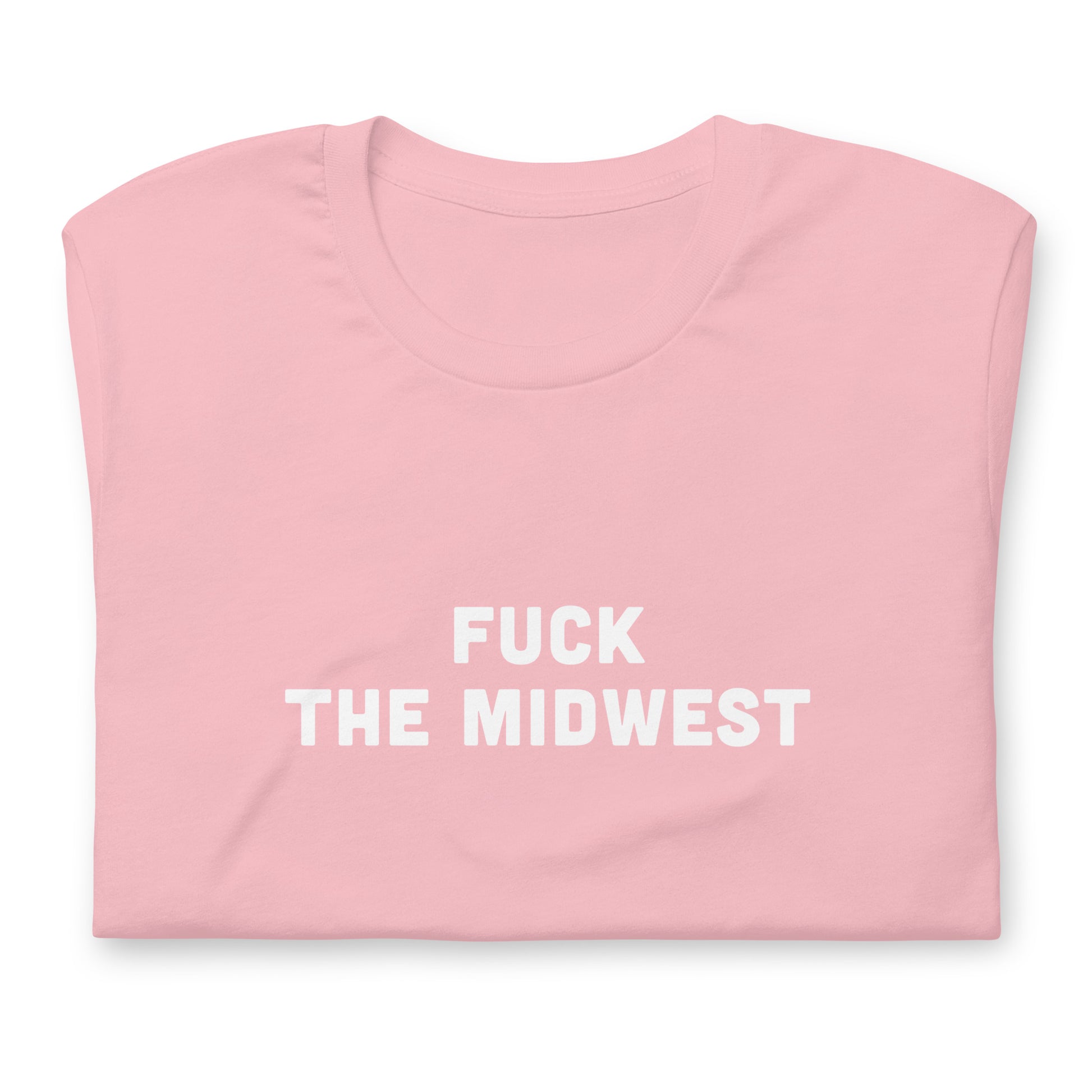 Fuck The Midwest T-Shirt Size S Color Asphalt
