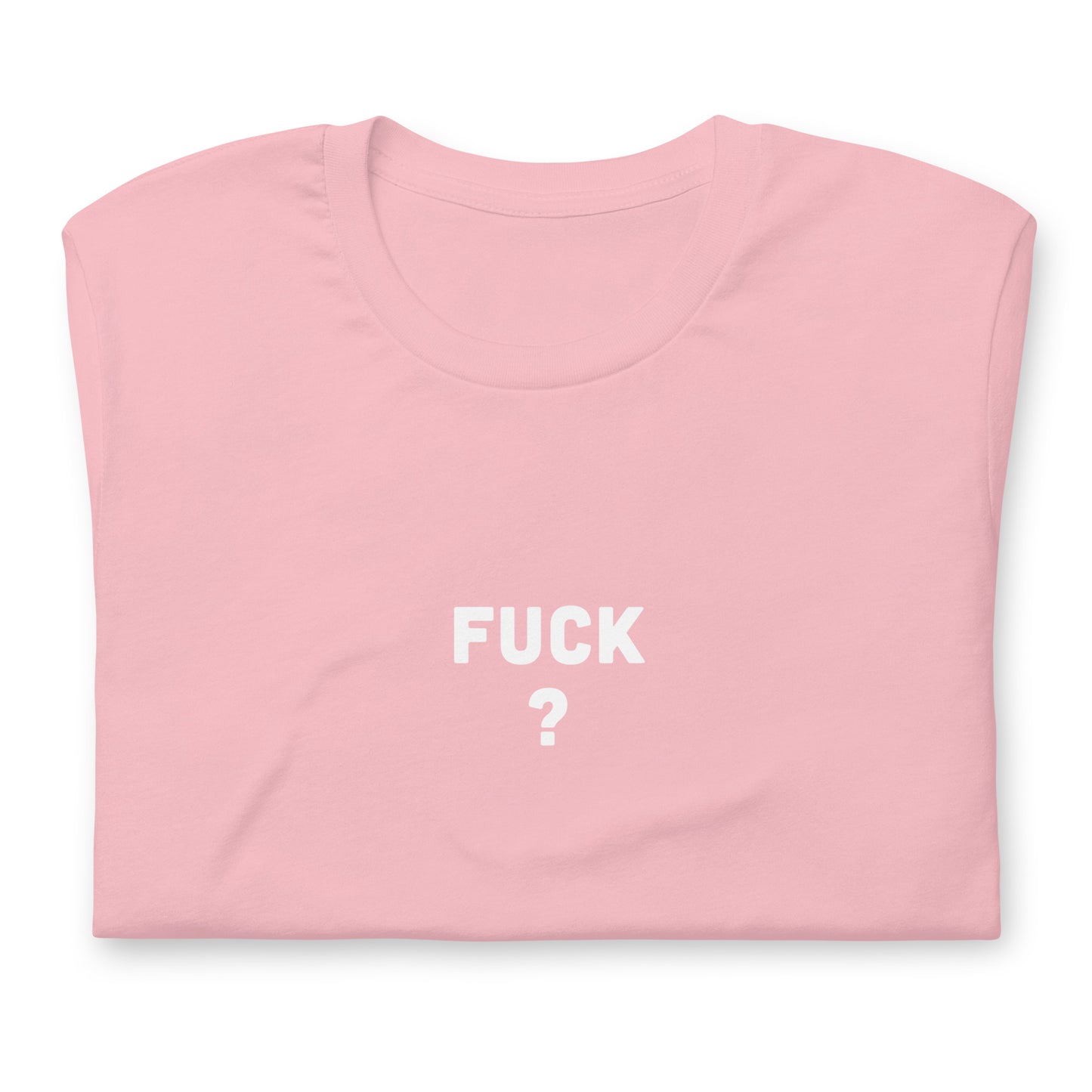 Fuck T-Shirt Size S Color Asphalt