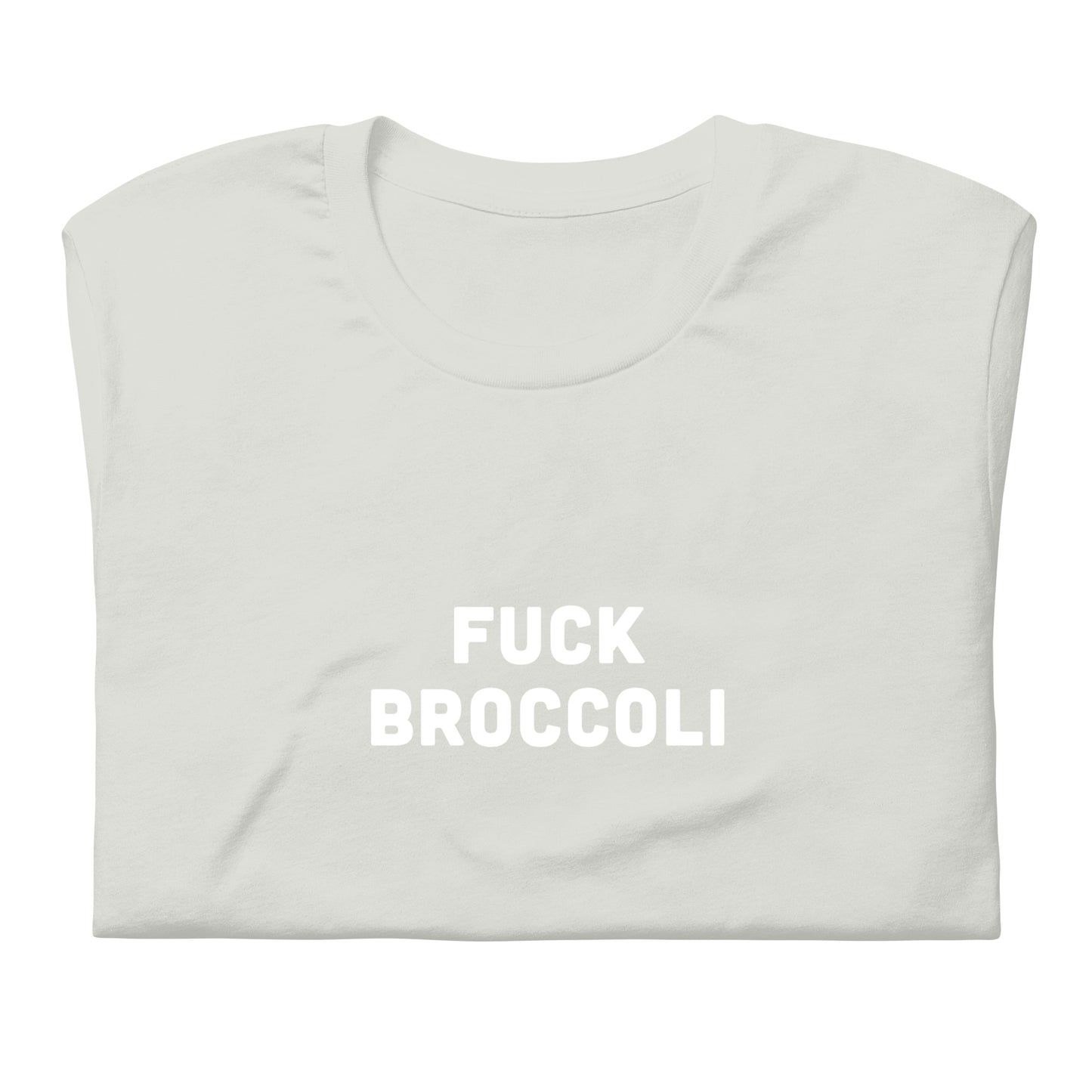 Fuck Broccoli T-Shirt Size 2XL Color Asphalt
