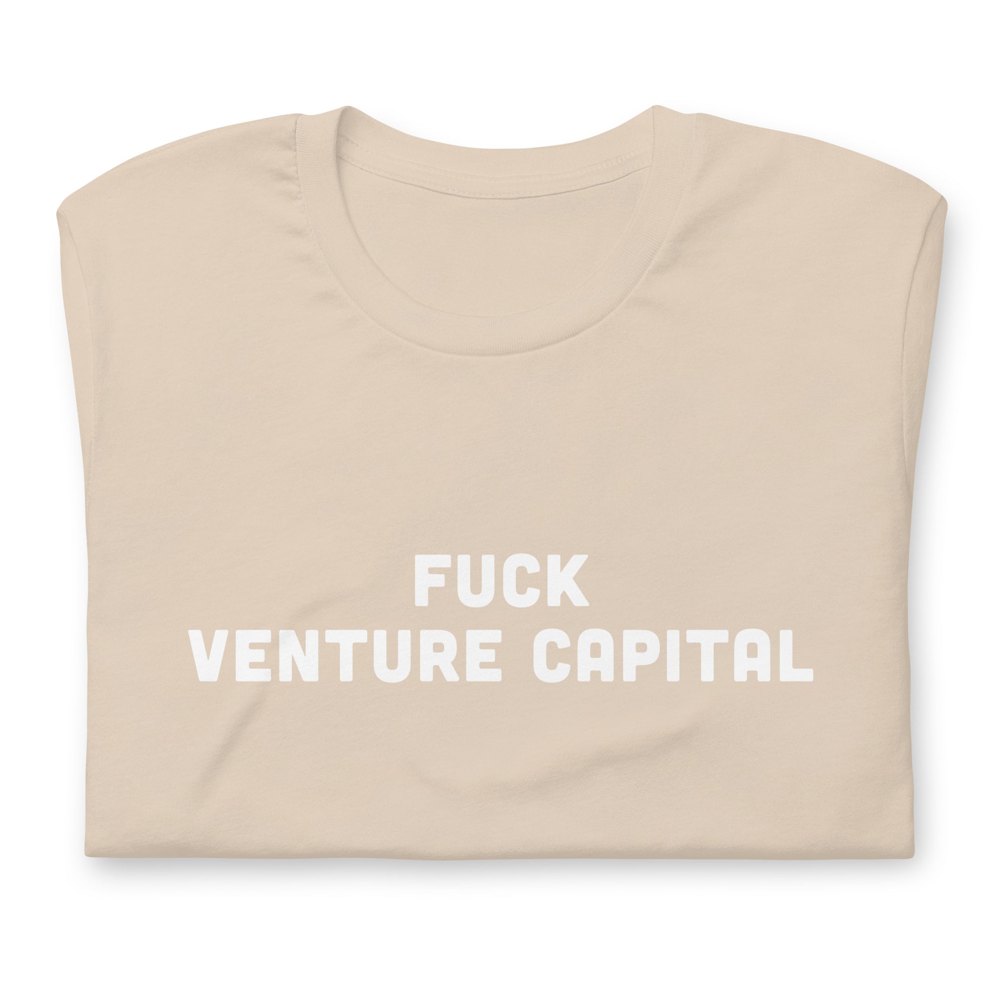 Fuck Venture Capital T-Shirt Size XL Color Asphalt