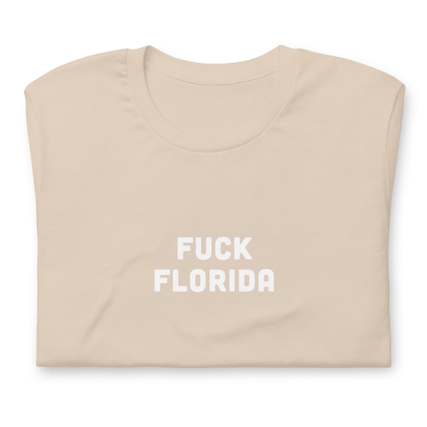 Fuck Florida T-Shirt Size L Color Asphalt