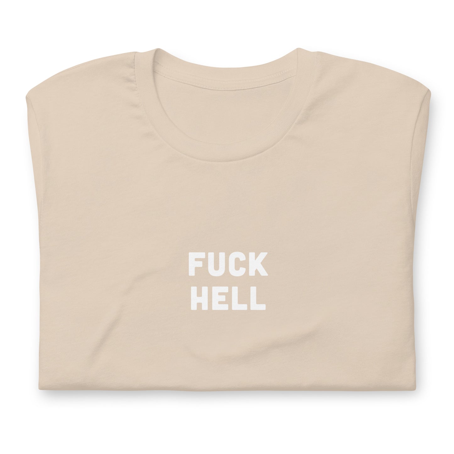 Fuck Hell T-Shirt Size L Color Asphalt