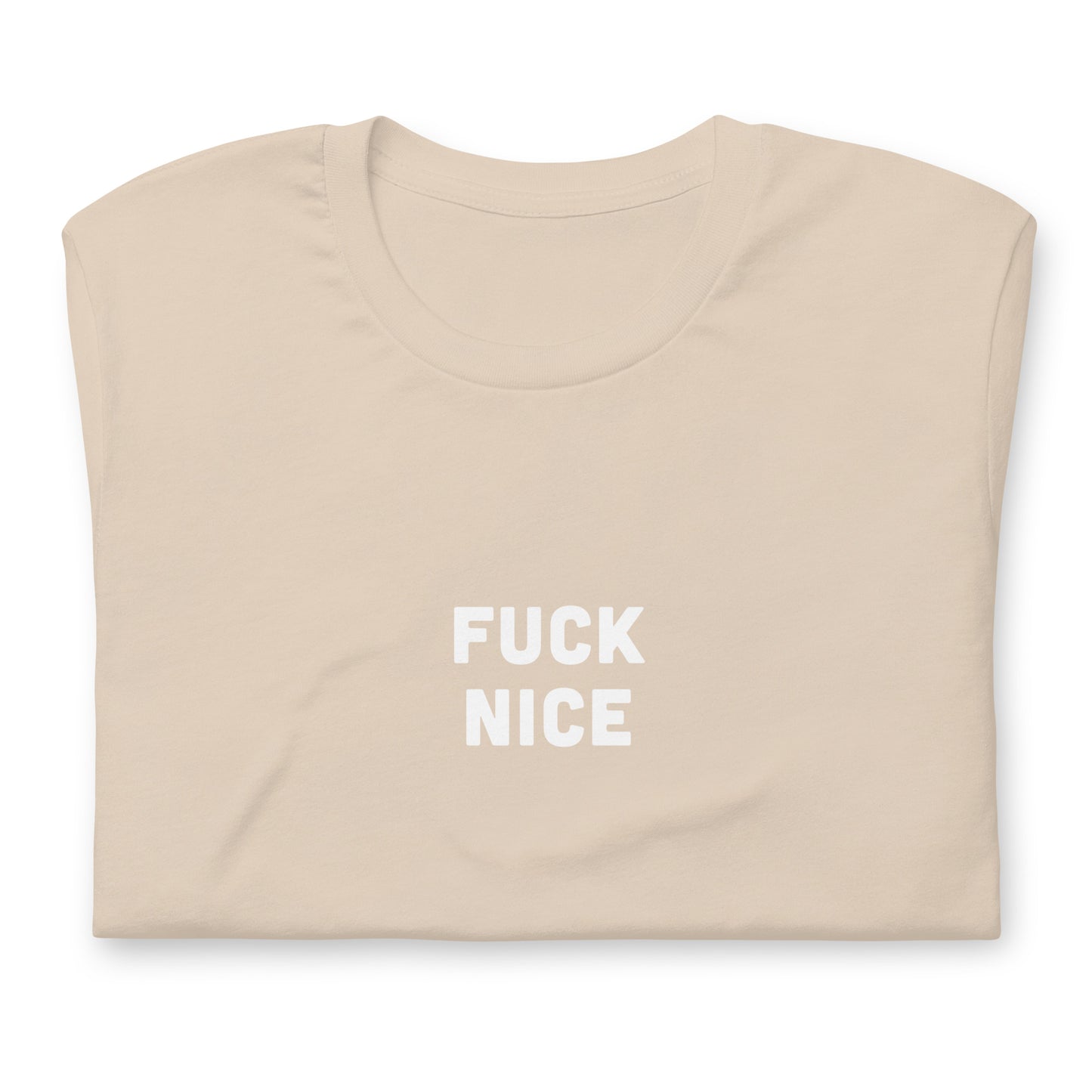 Fuck Nice T-Shirt Size L Color Asphalt