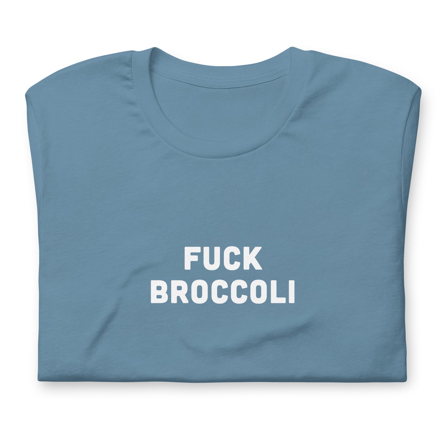 Fuck Broccoli T-Shirt Size S Color Forest