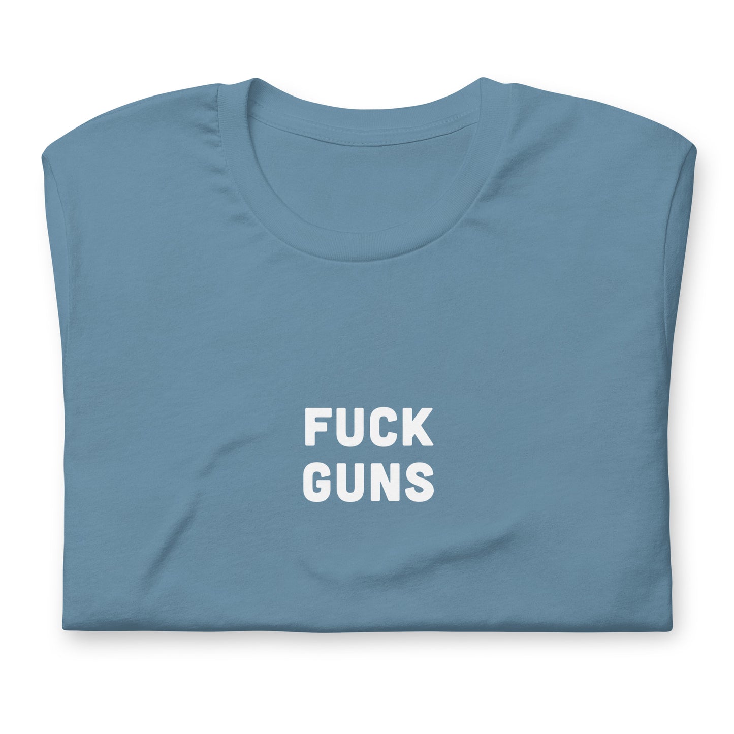 Fuck Guns T-Shirt Size S Color Forest