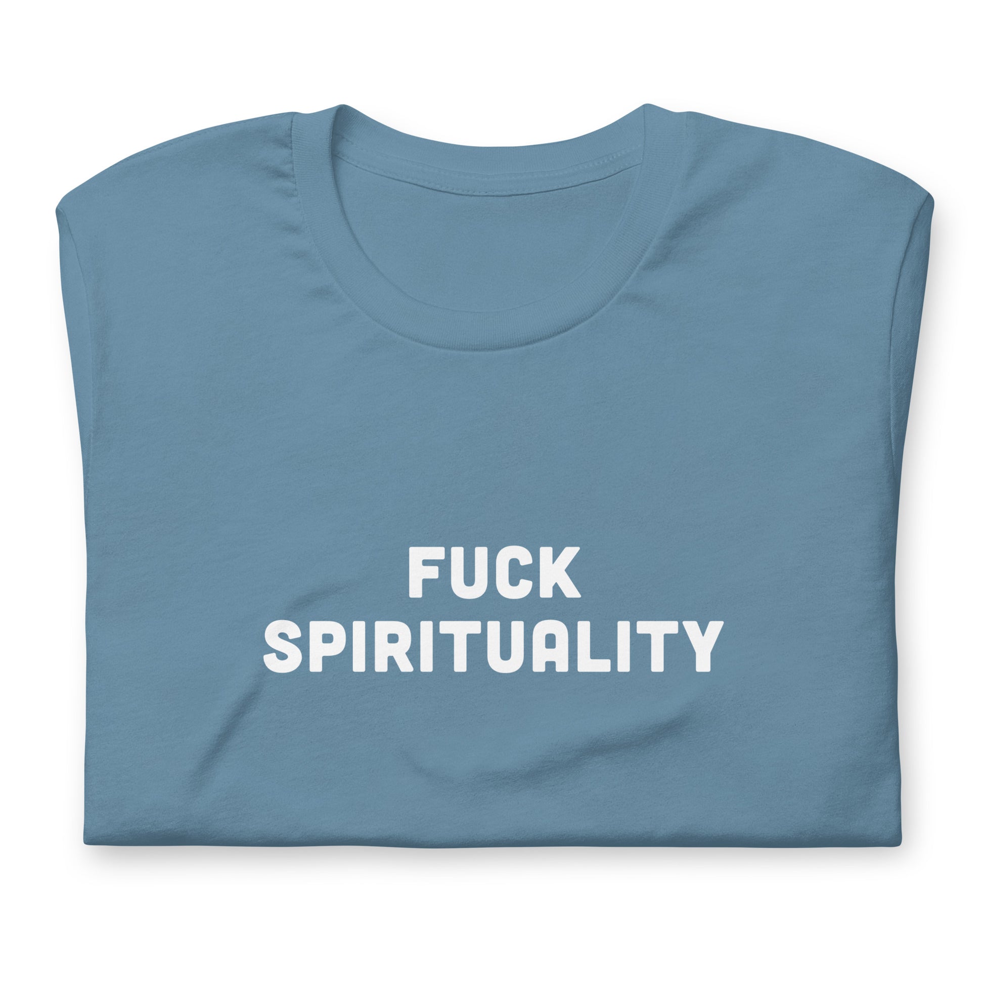Fuck Spirituality T-Shirt Size M Color Forest