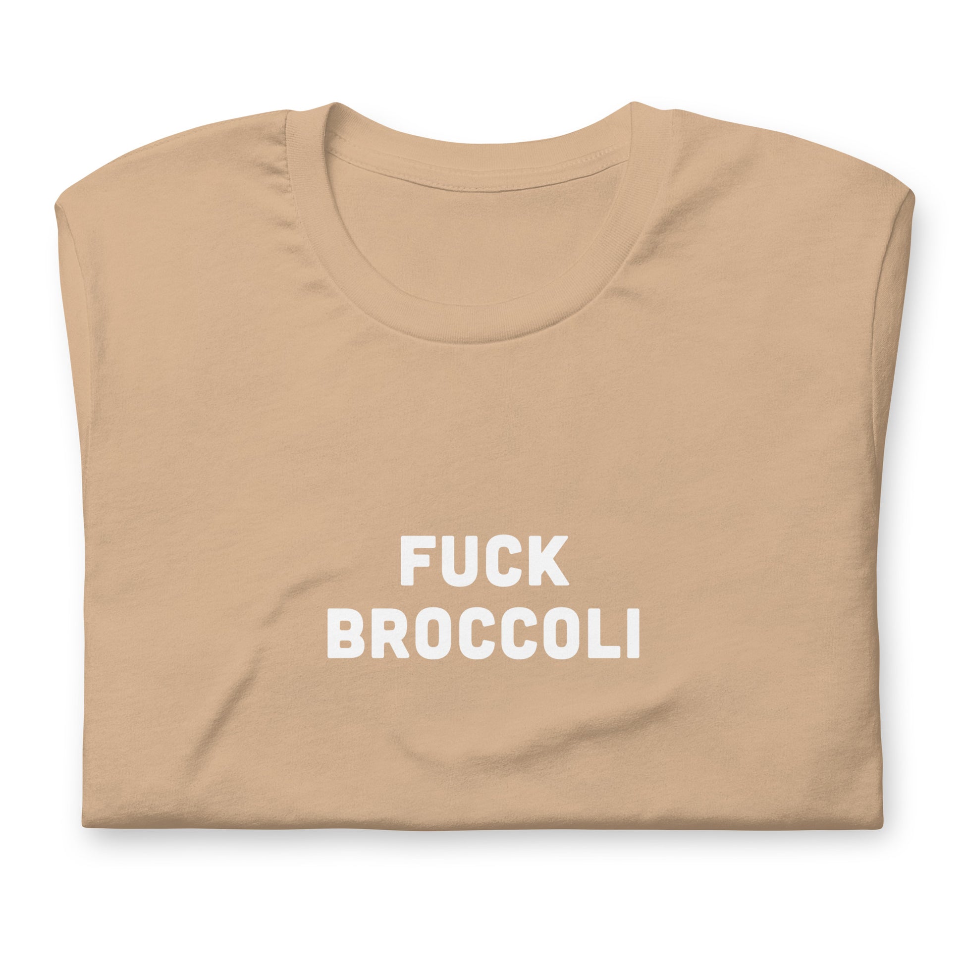 Fuck Broccoli T-Shirt Size XL Color Forest